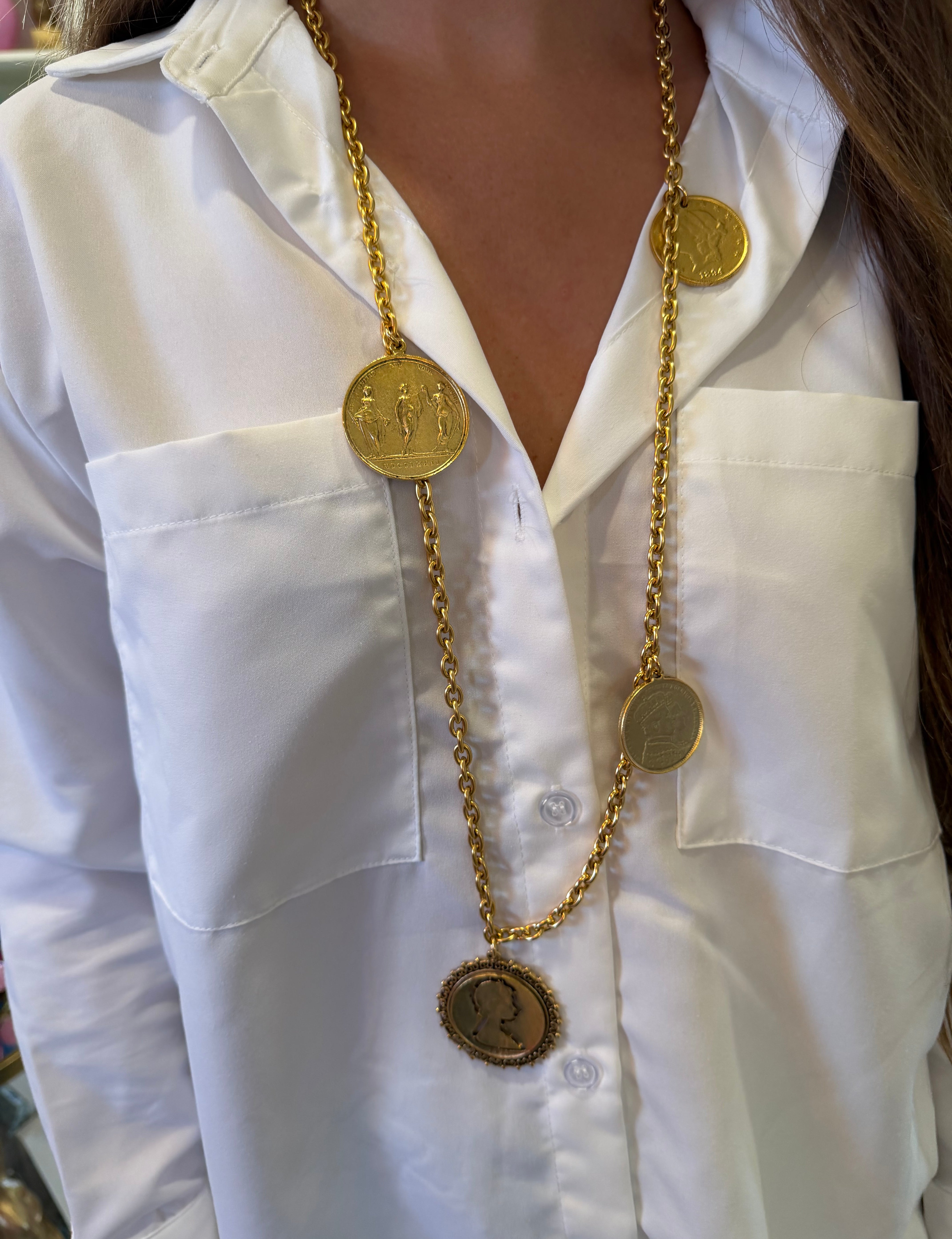 Coin Collector Necklace