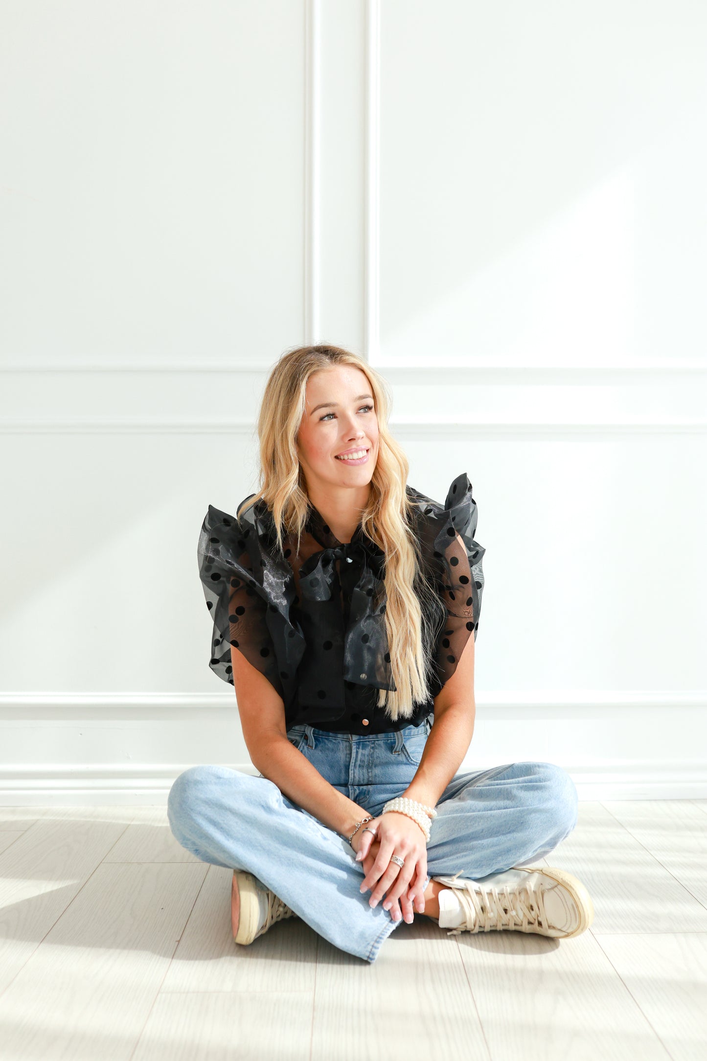 Organza Evening Top