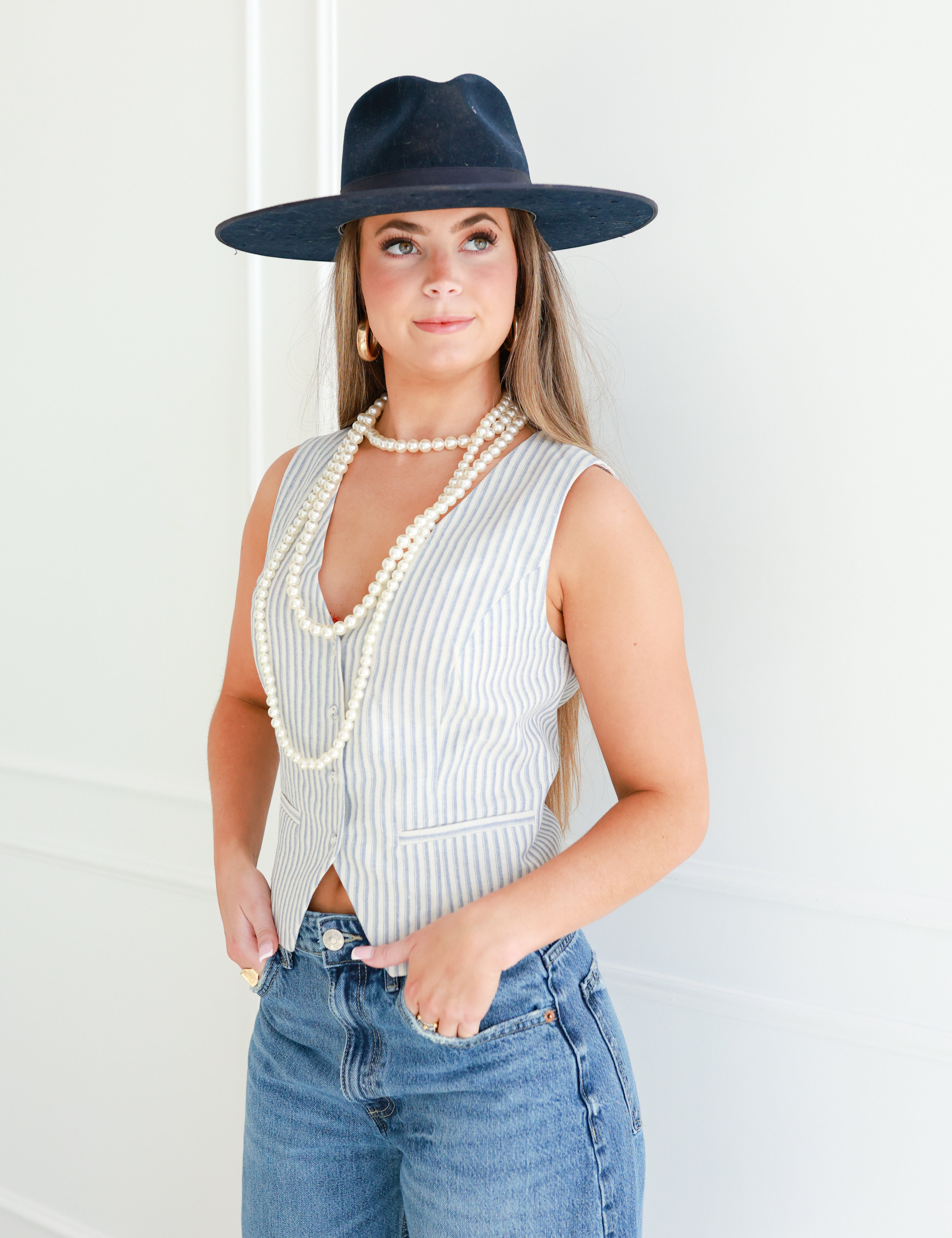 Linen Love Language Vest