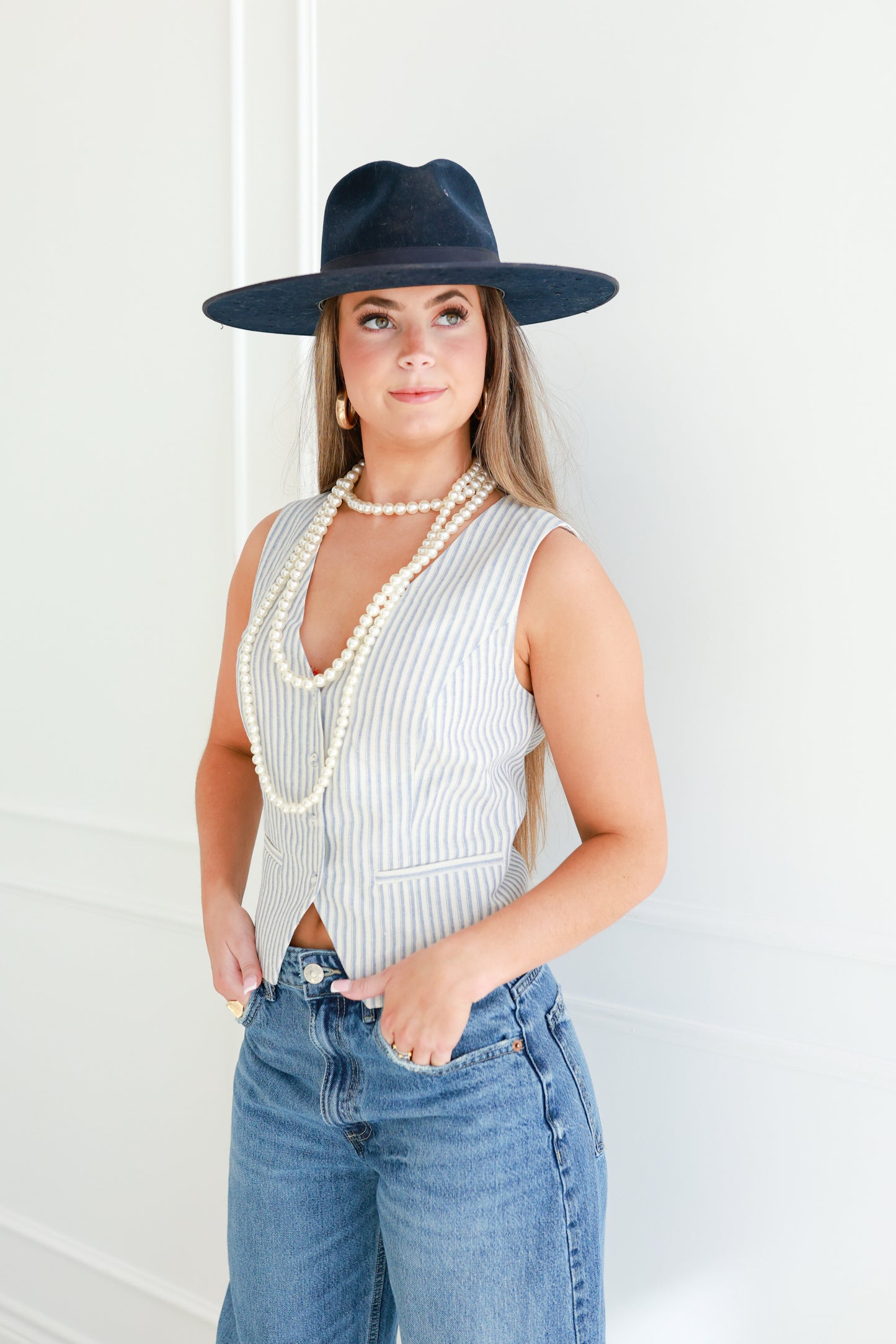 Linen Love Language Vest