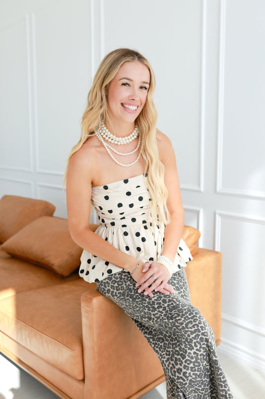 Paige Polka Dot Blouse