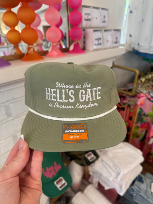 Where in the Hell's Gate Rope Hat