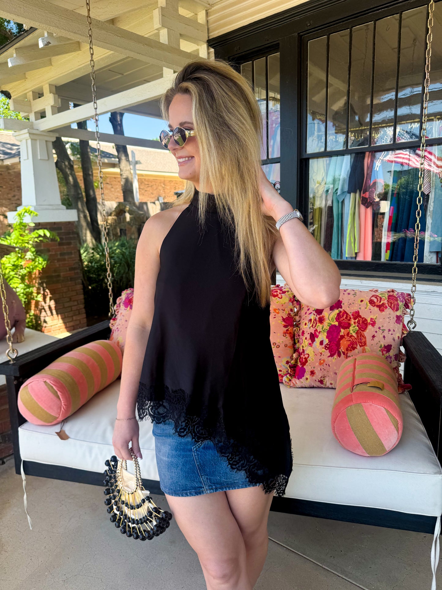 Black Iris Top