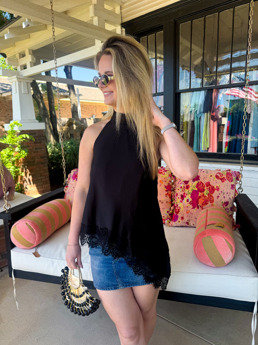 Black Iris Top