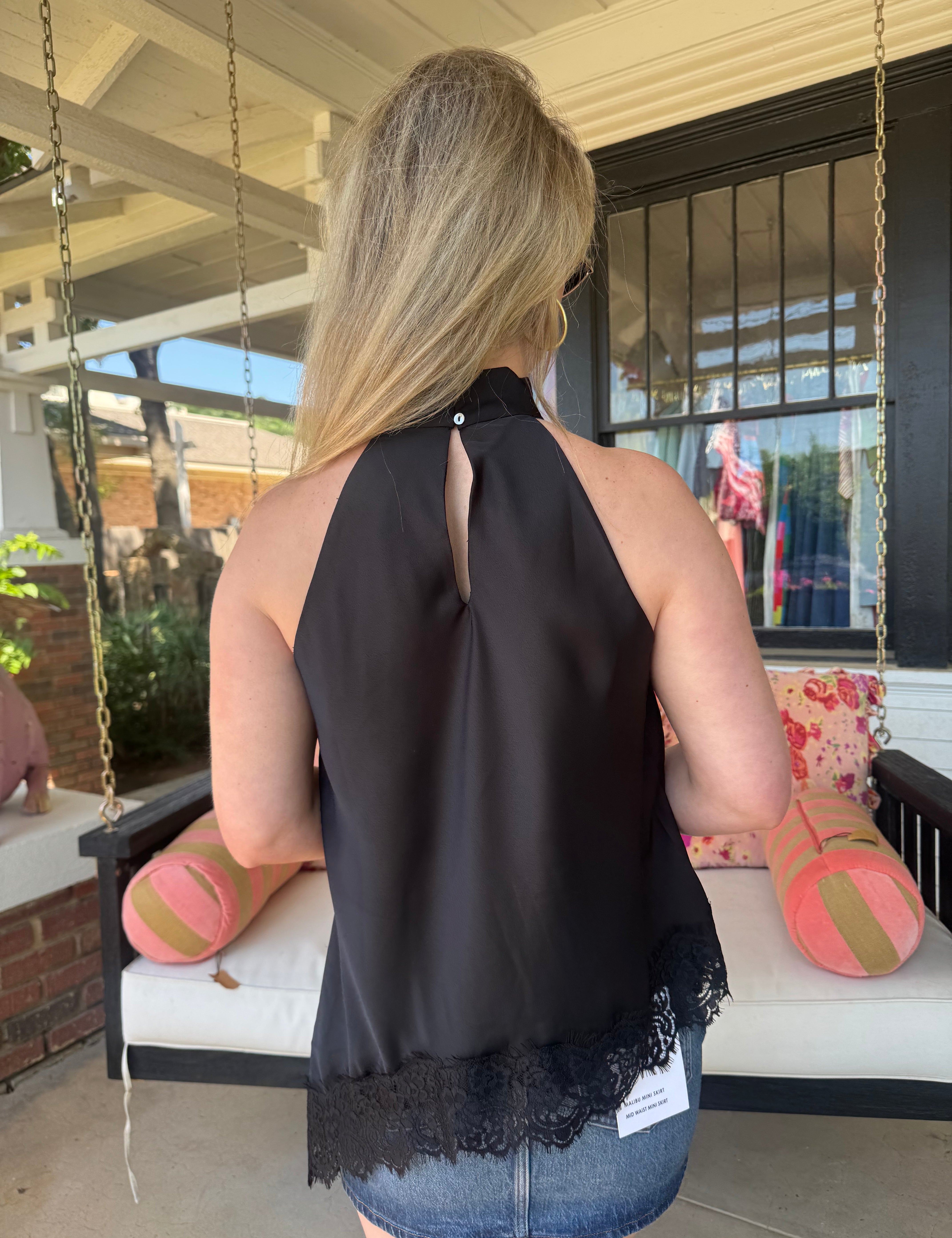 Black Iris Top