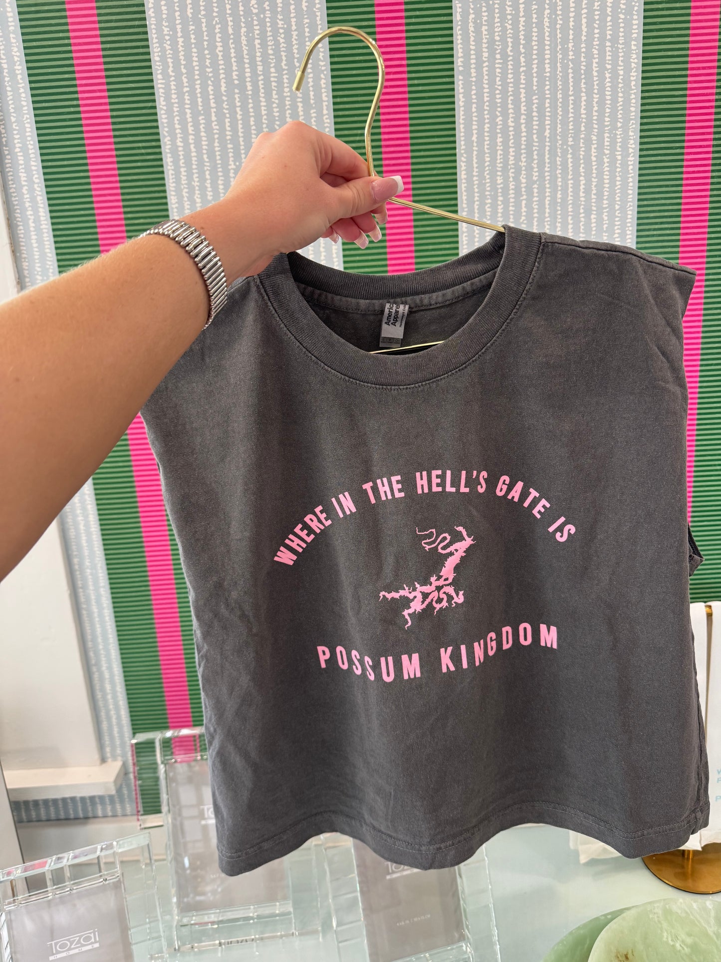 Charcoal Hell's Gate Tee