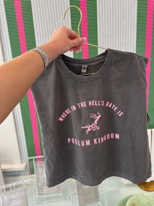 Charcoal Hell's Gate Tee