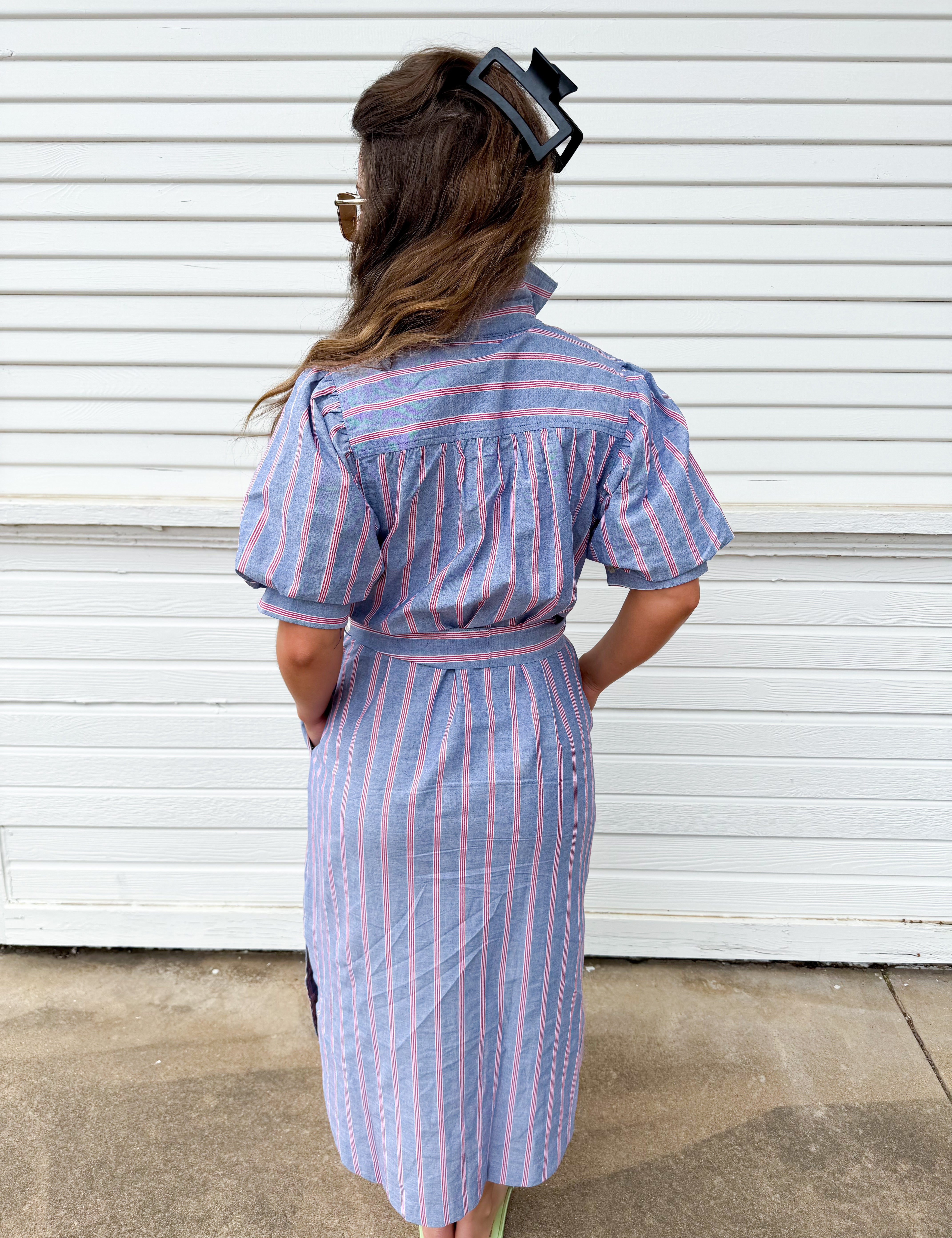 Chambray Chic Dress