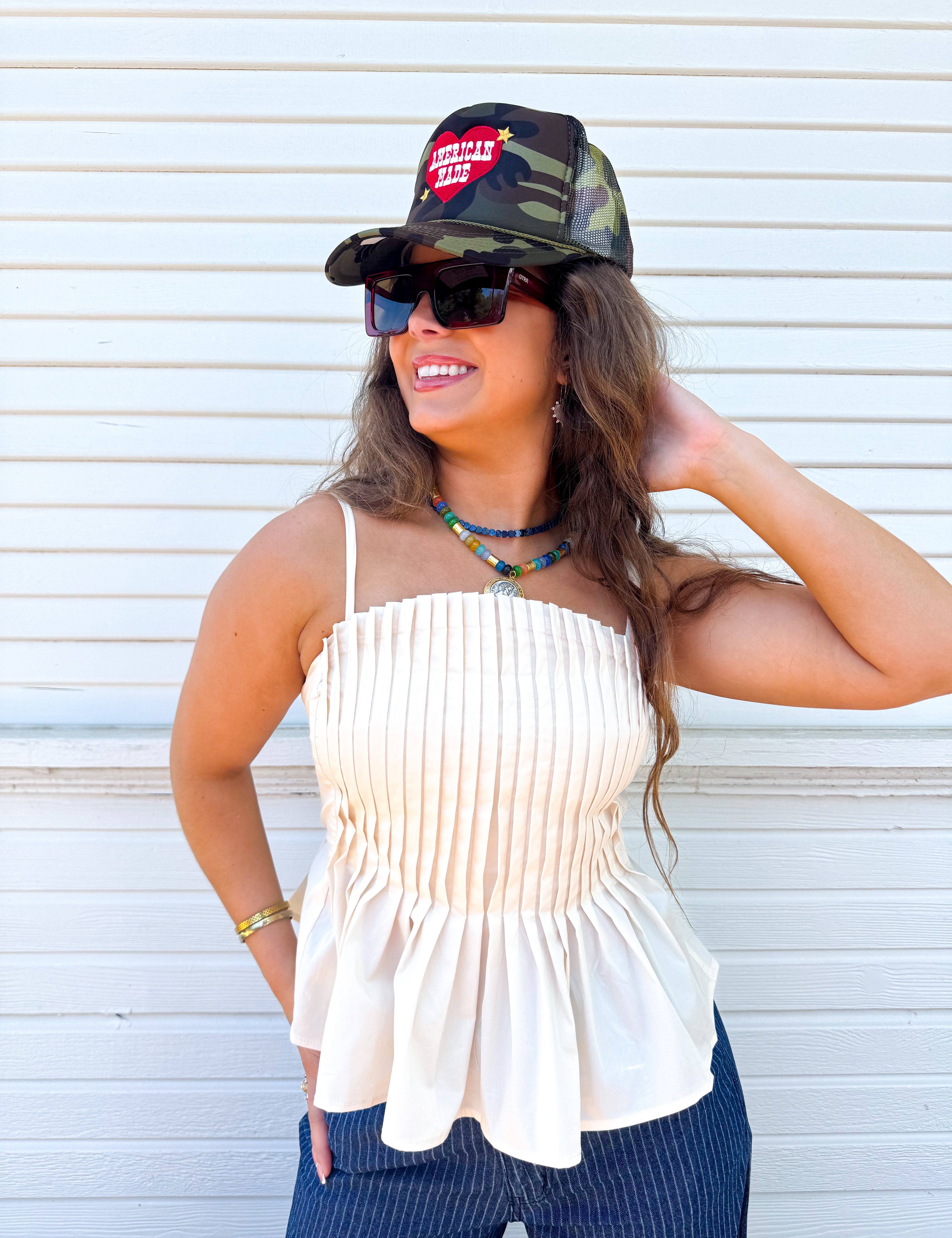 Please Give Me Pleats Tank