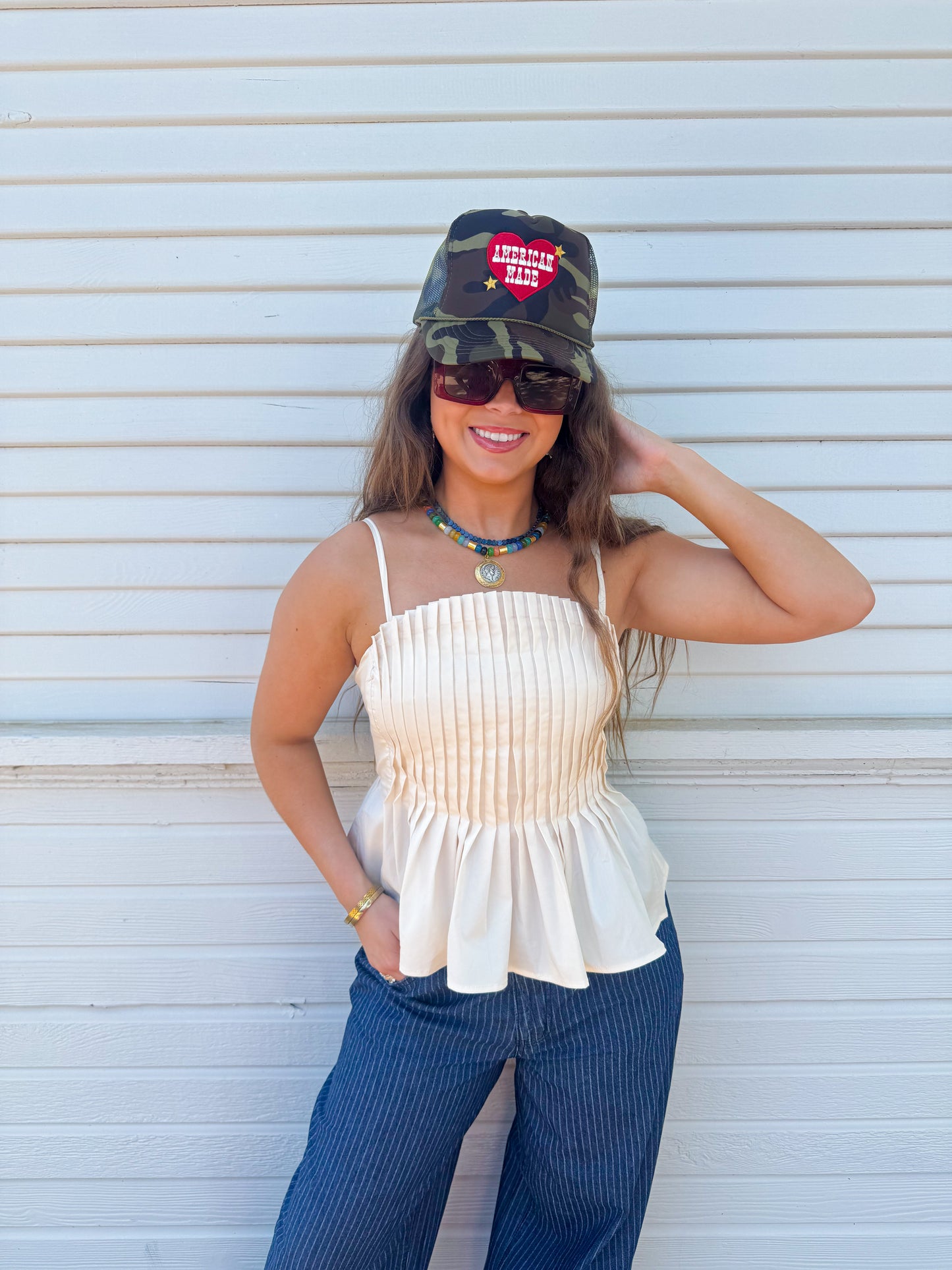 Please Give Me Pleats Tank