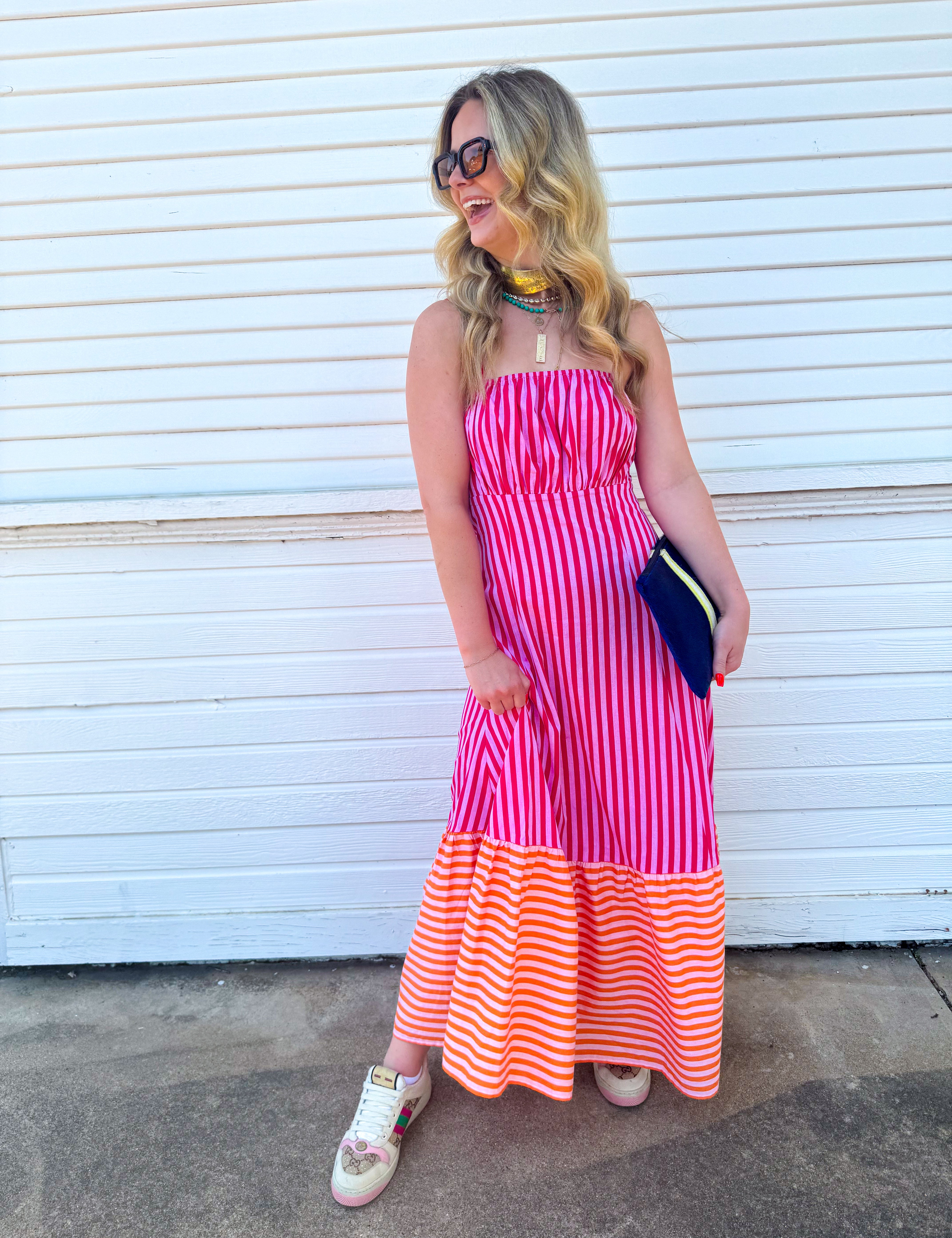 Stripe Situation Maxi Dress