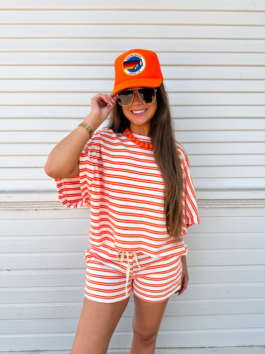 Sun-Kissed Terry Cloth Short