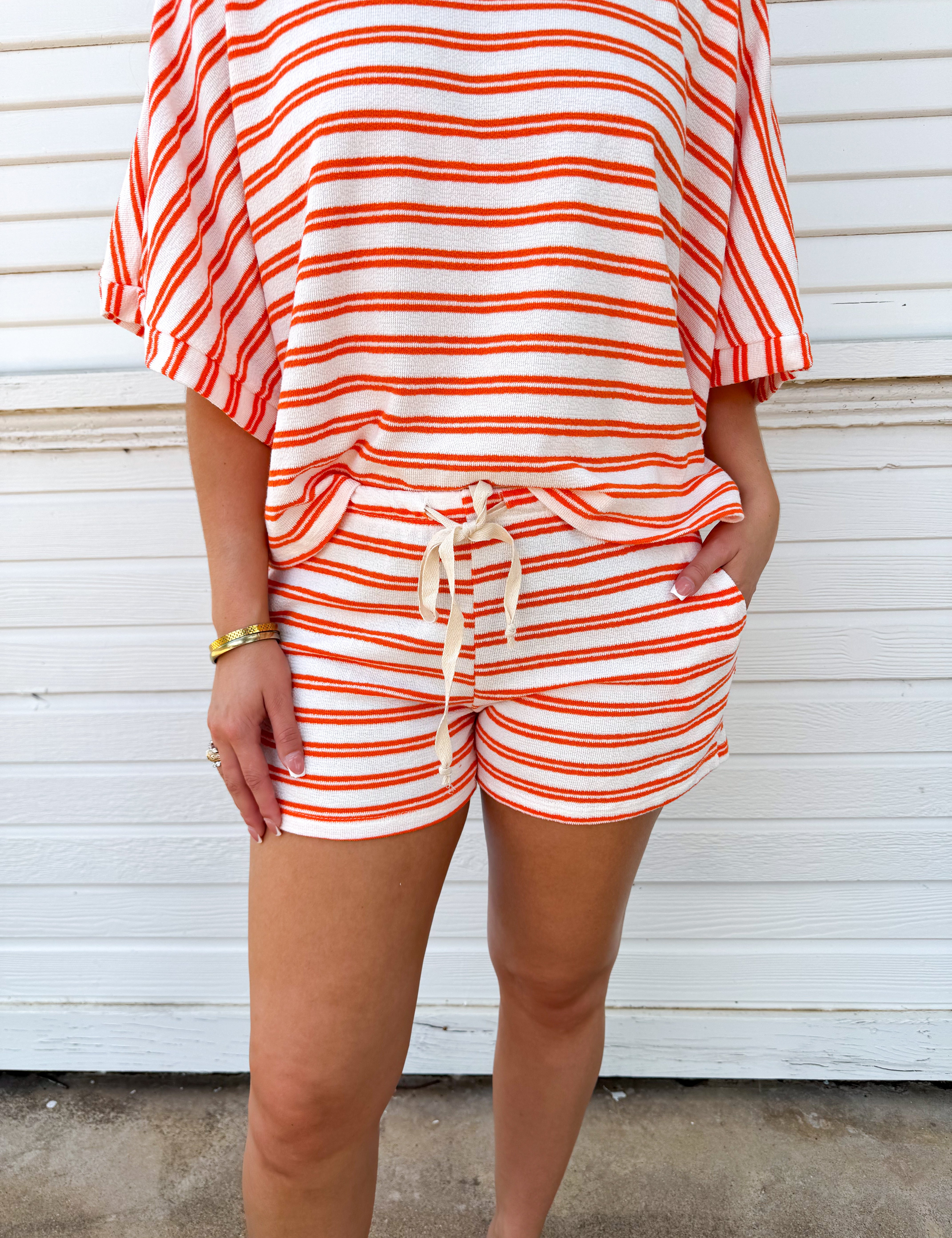 Sun-Kissed Terry Cloth Short