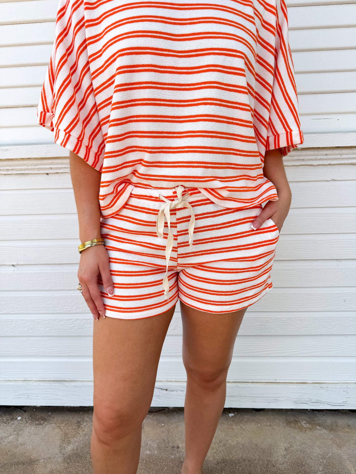 Sun-Kissed Terry Cloth Short