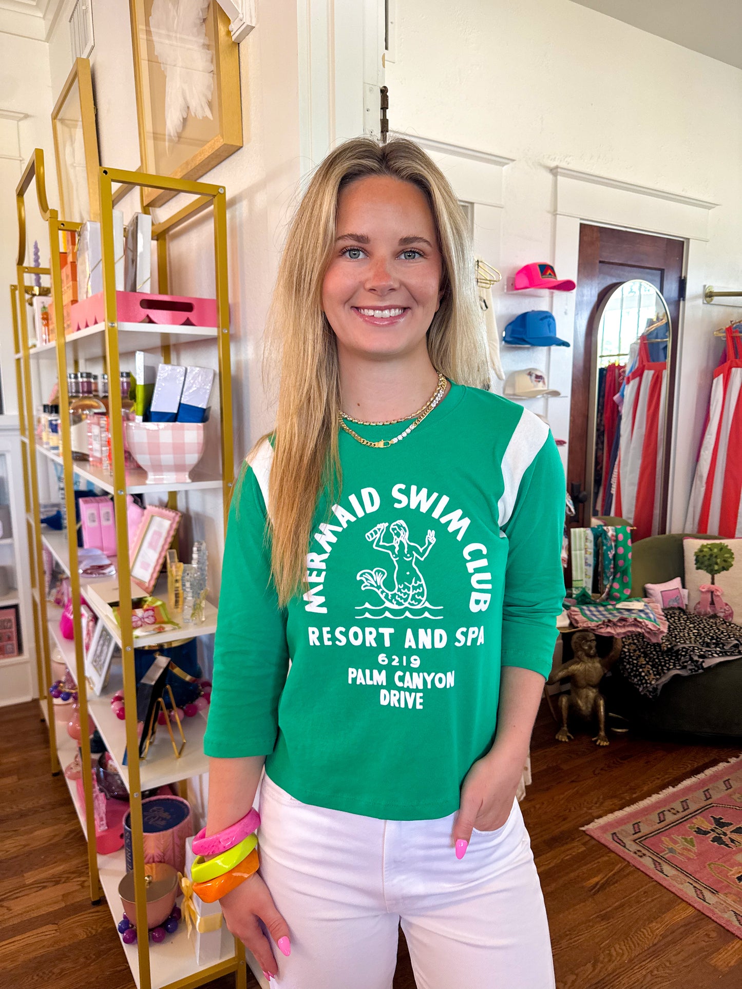 Mermaid Swim Club Tee