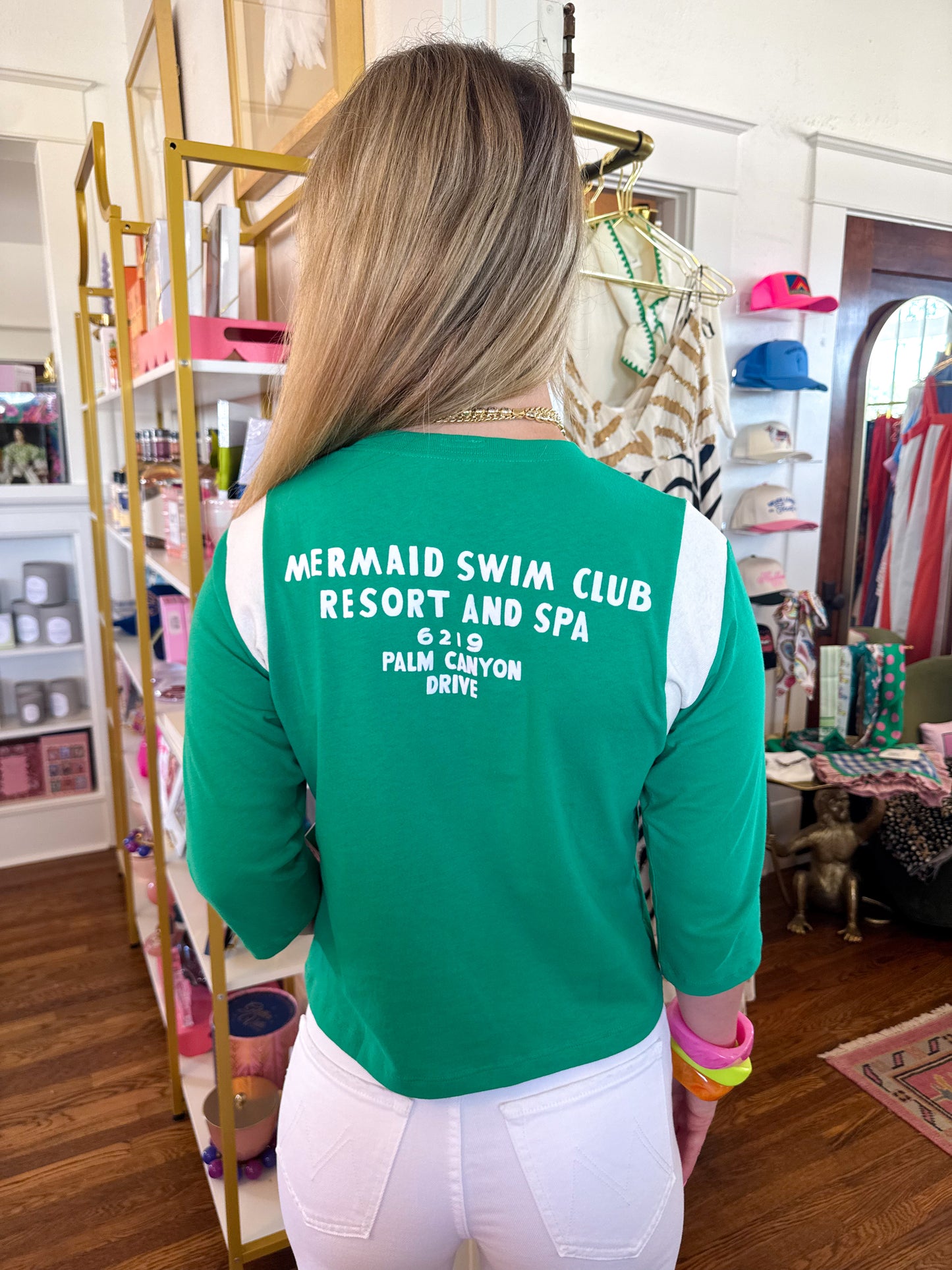 Mermaid Swim Club Tee