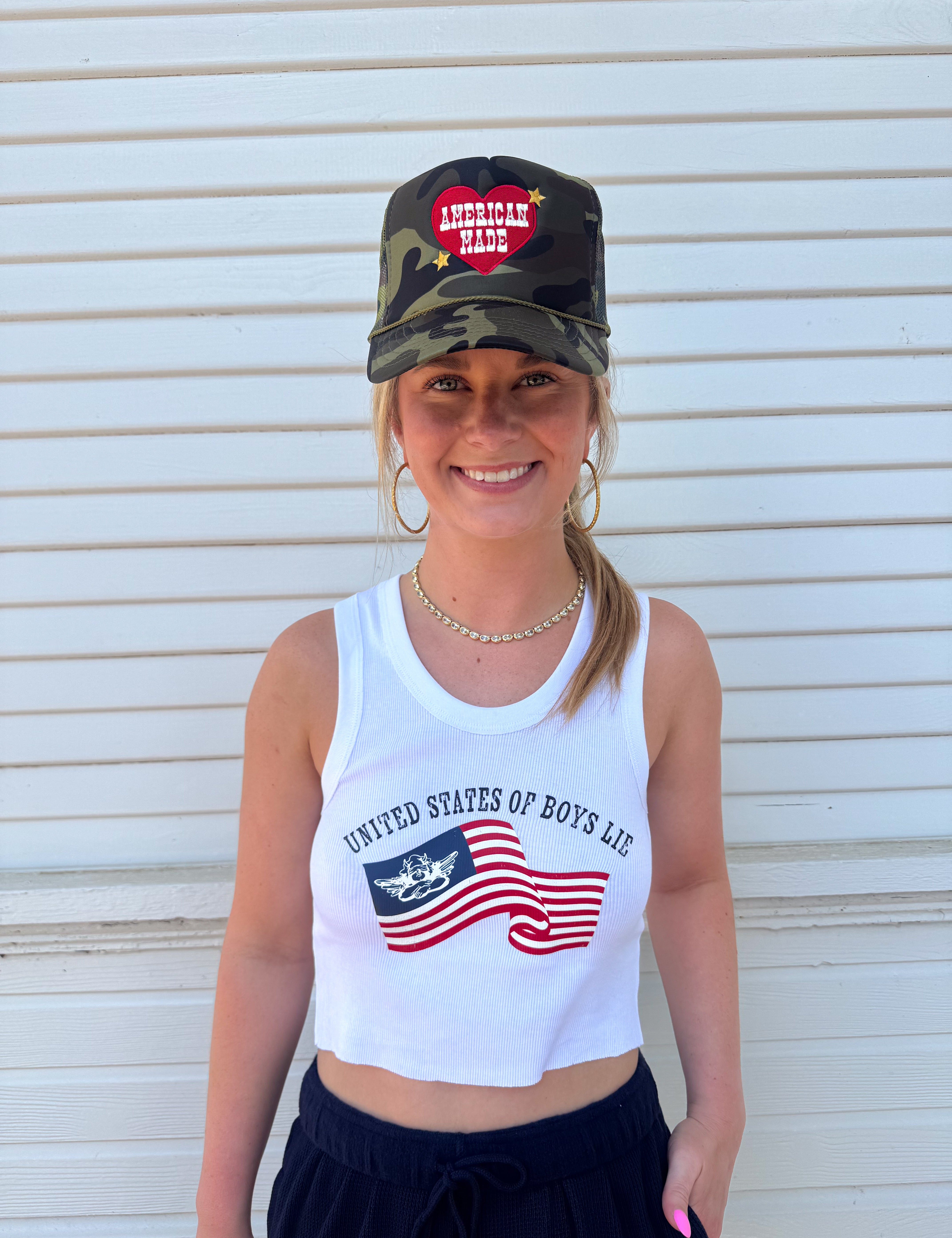 United States of Boys Lie Tank