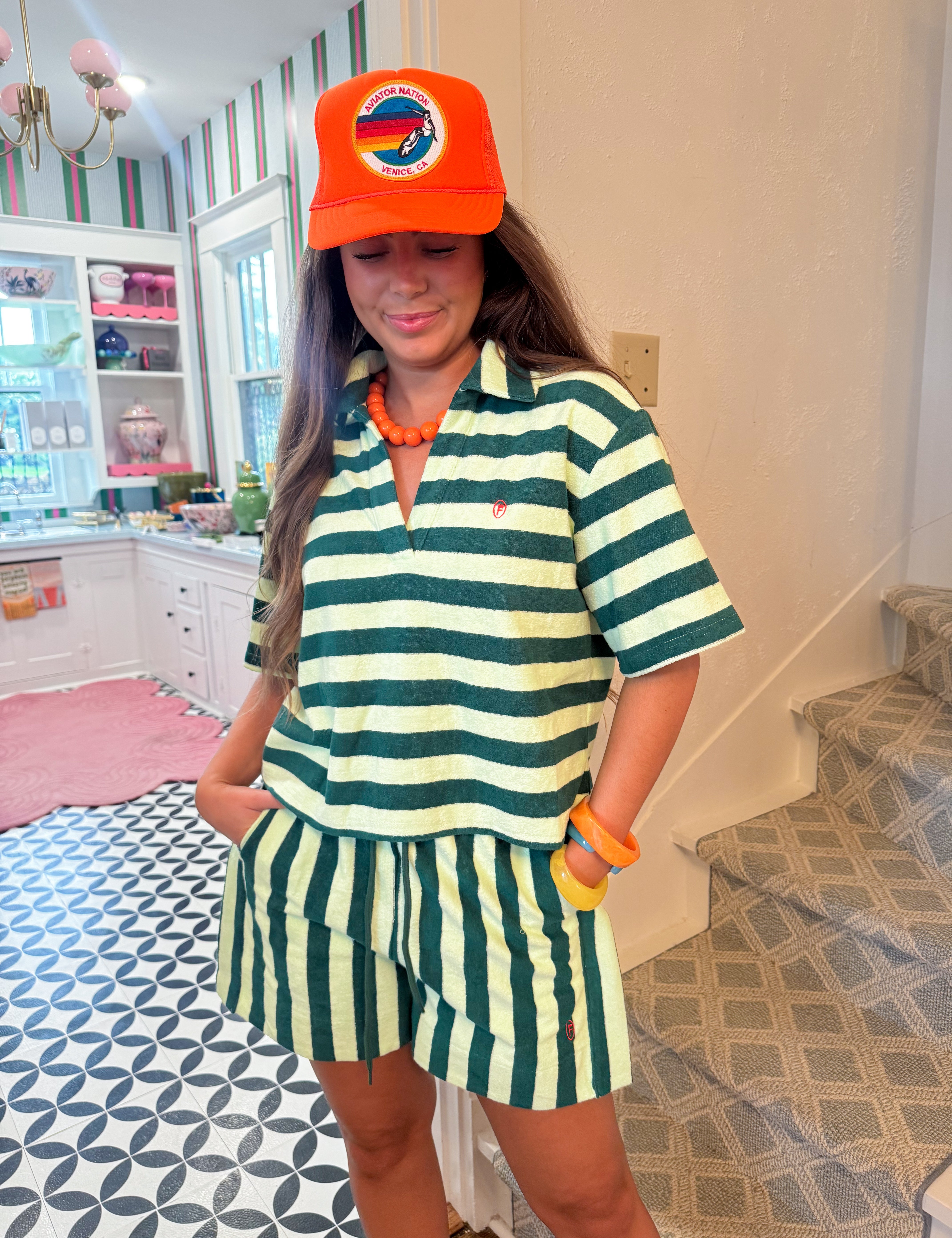 Green Paolo Top