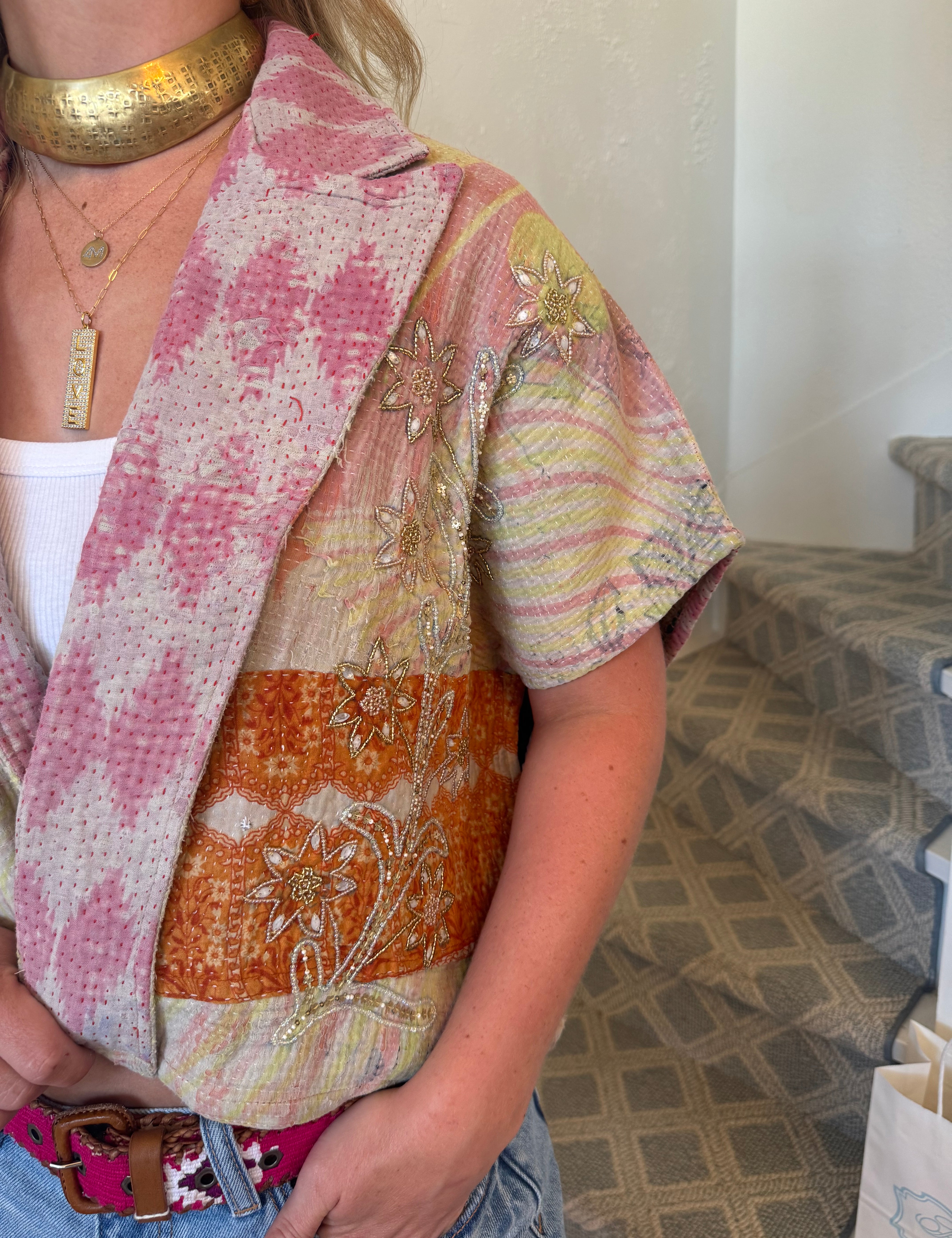 Sunset Haze Poncho