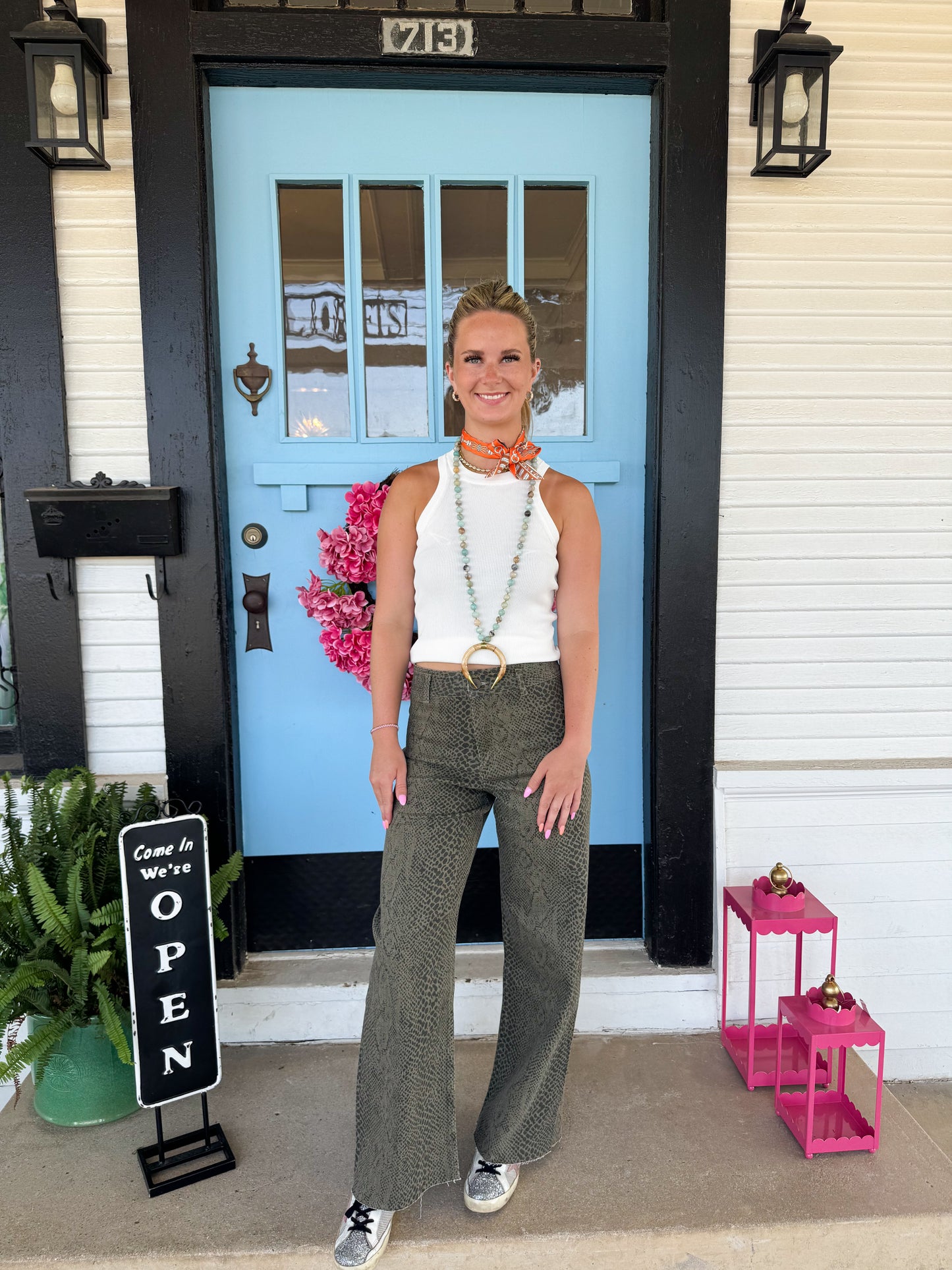 Snake Skin is Back Pants