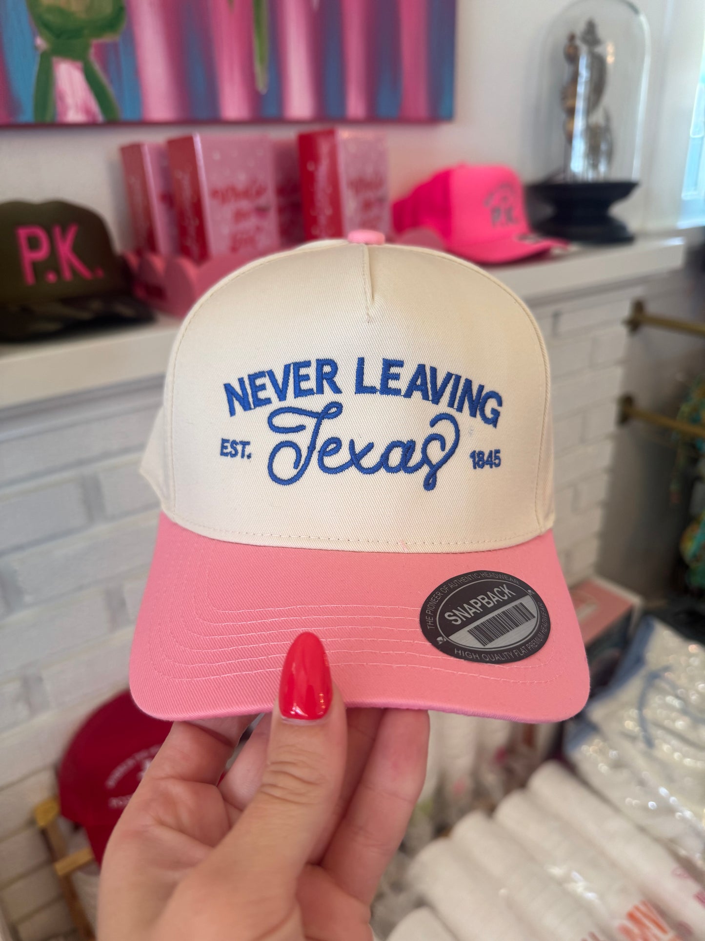 Never Leaving Texas Hat