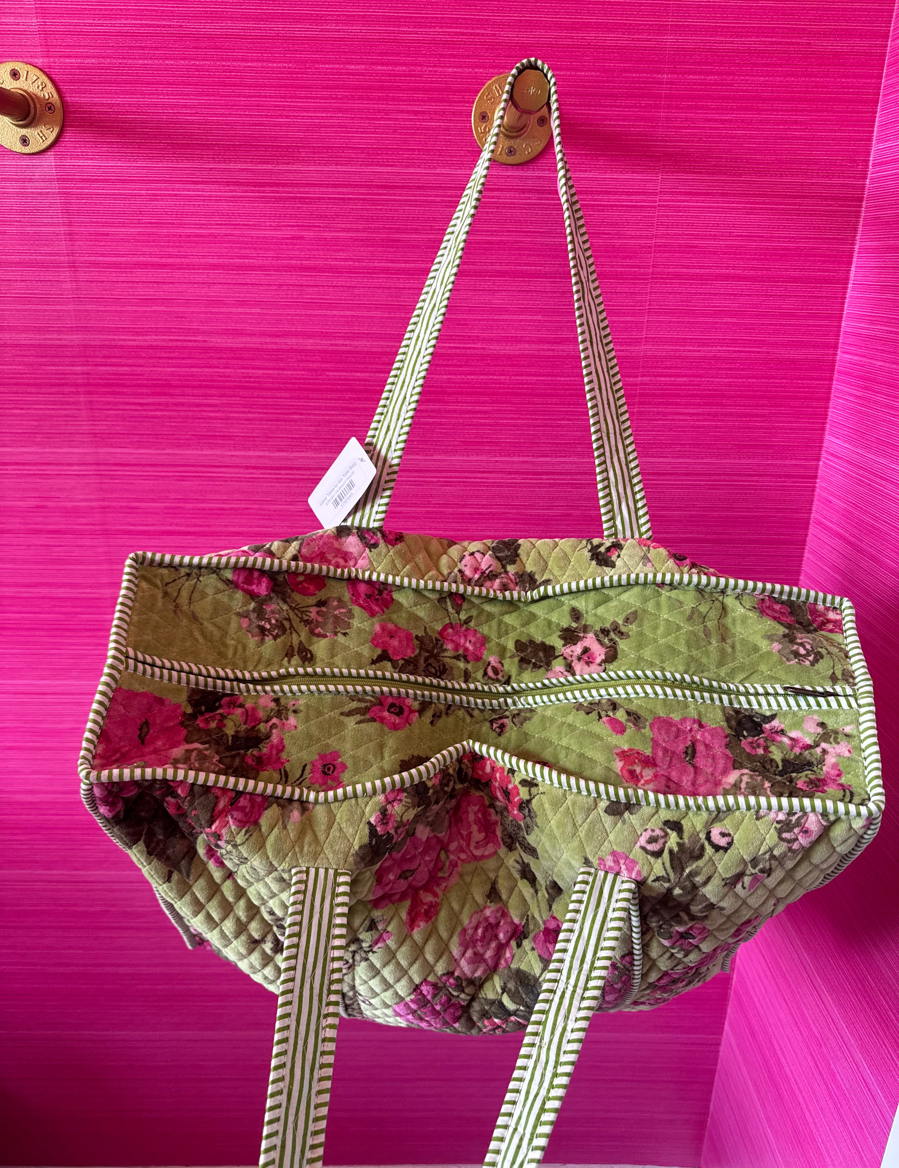 Lime Time to Go Tote Bag