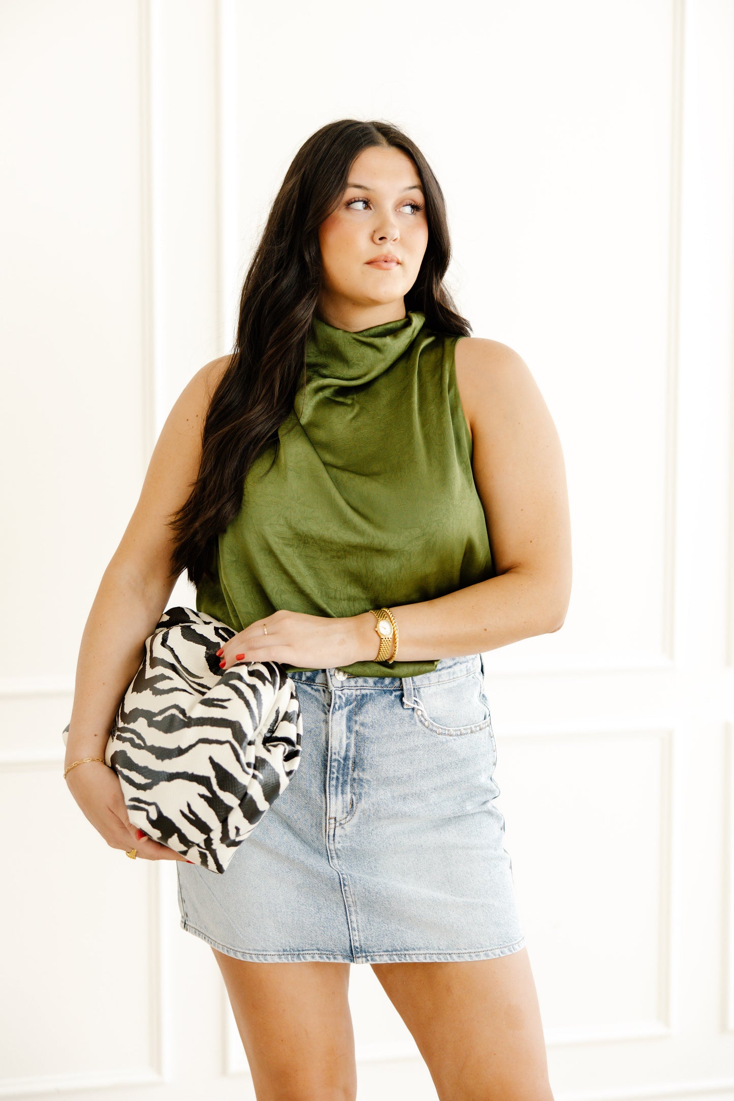 Chic in Silk Top