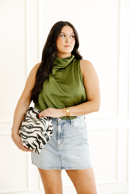 Chic in Silk Top