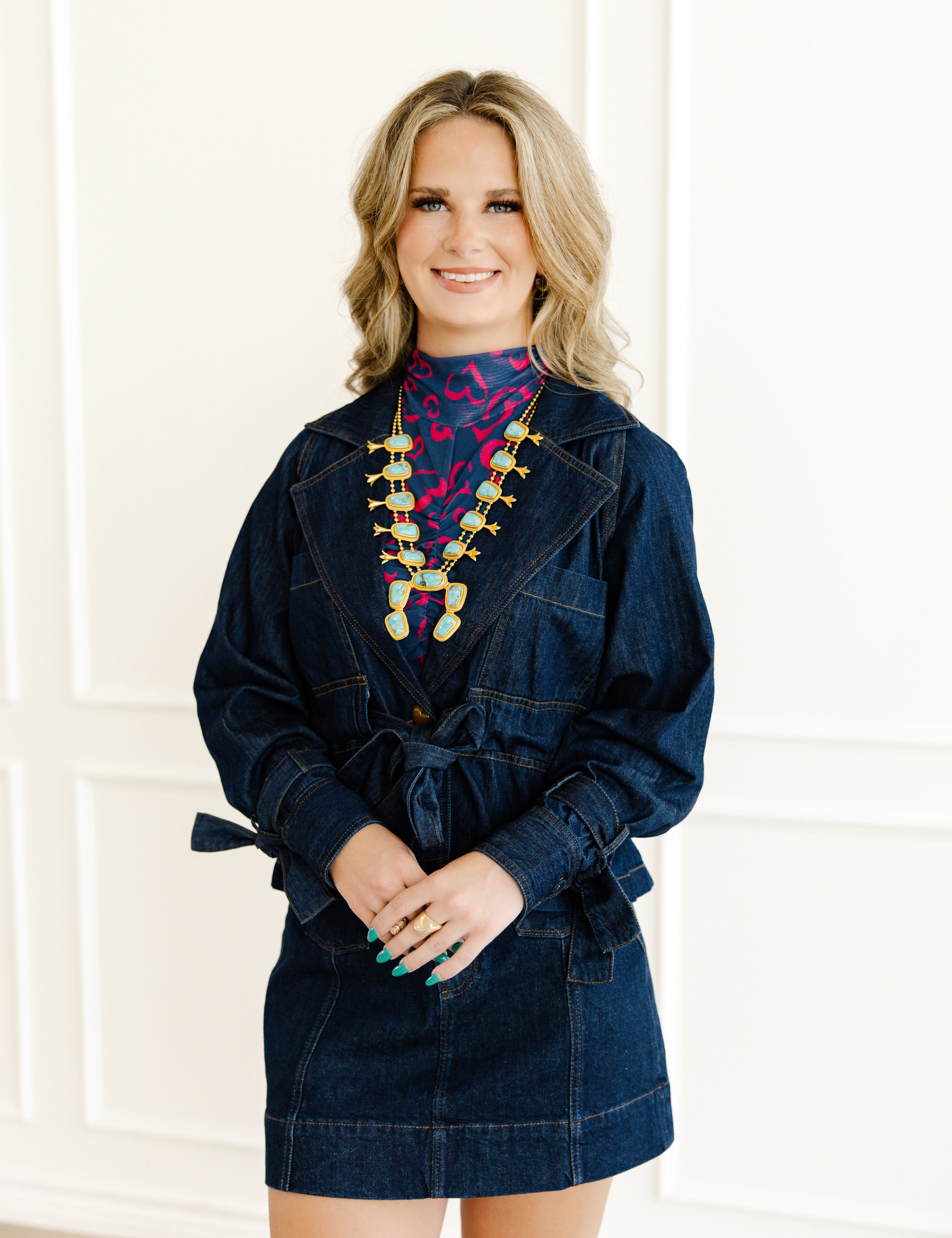 Estate Blue Iris Blouse