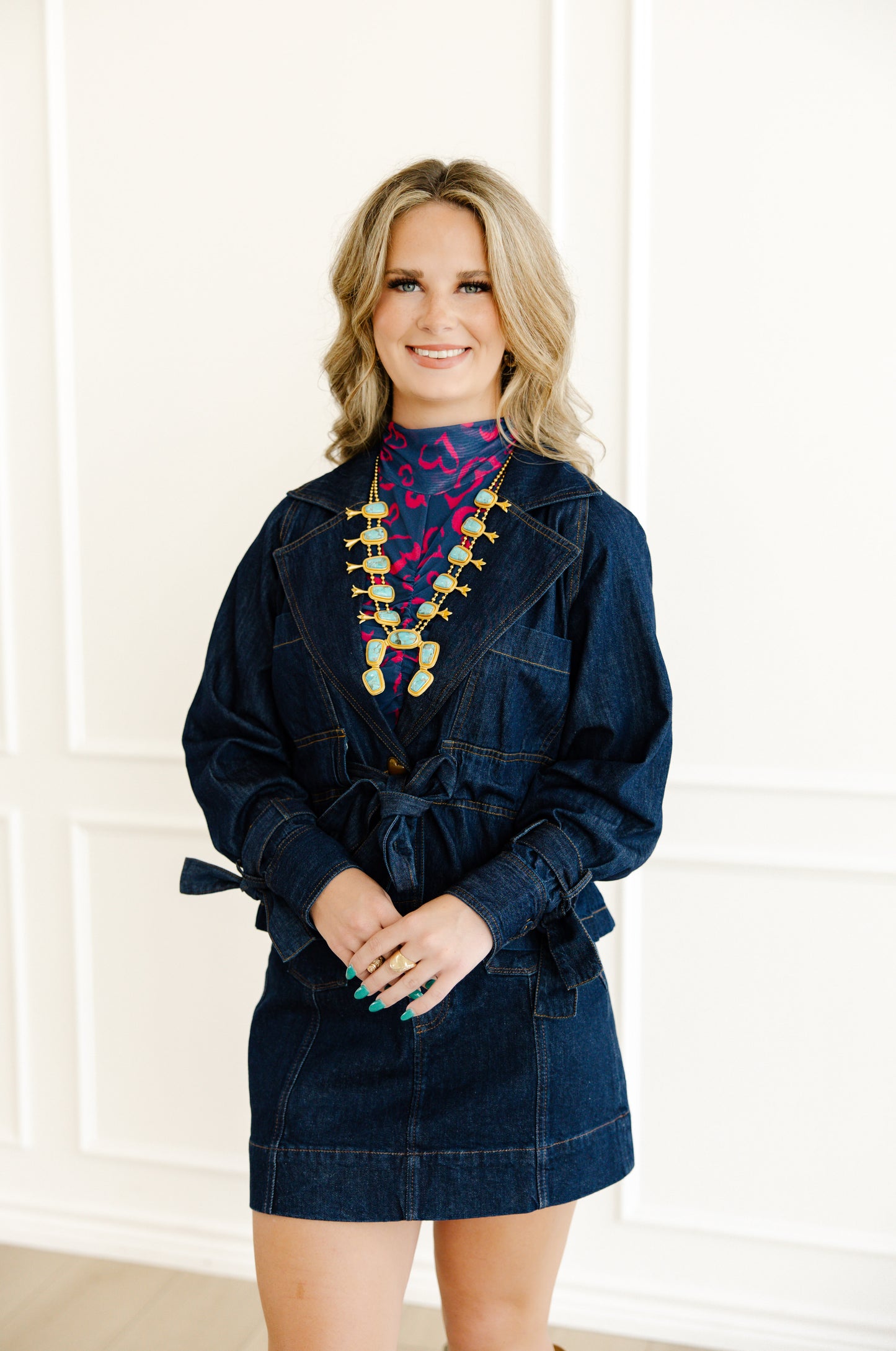 Estate Blue Iris Blouse