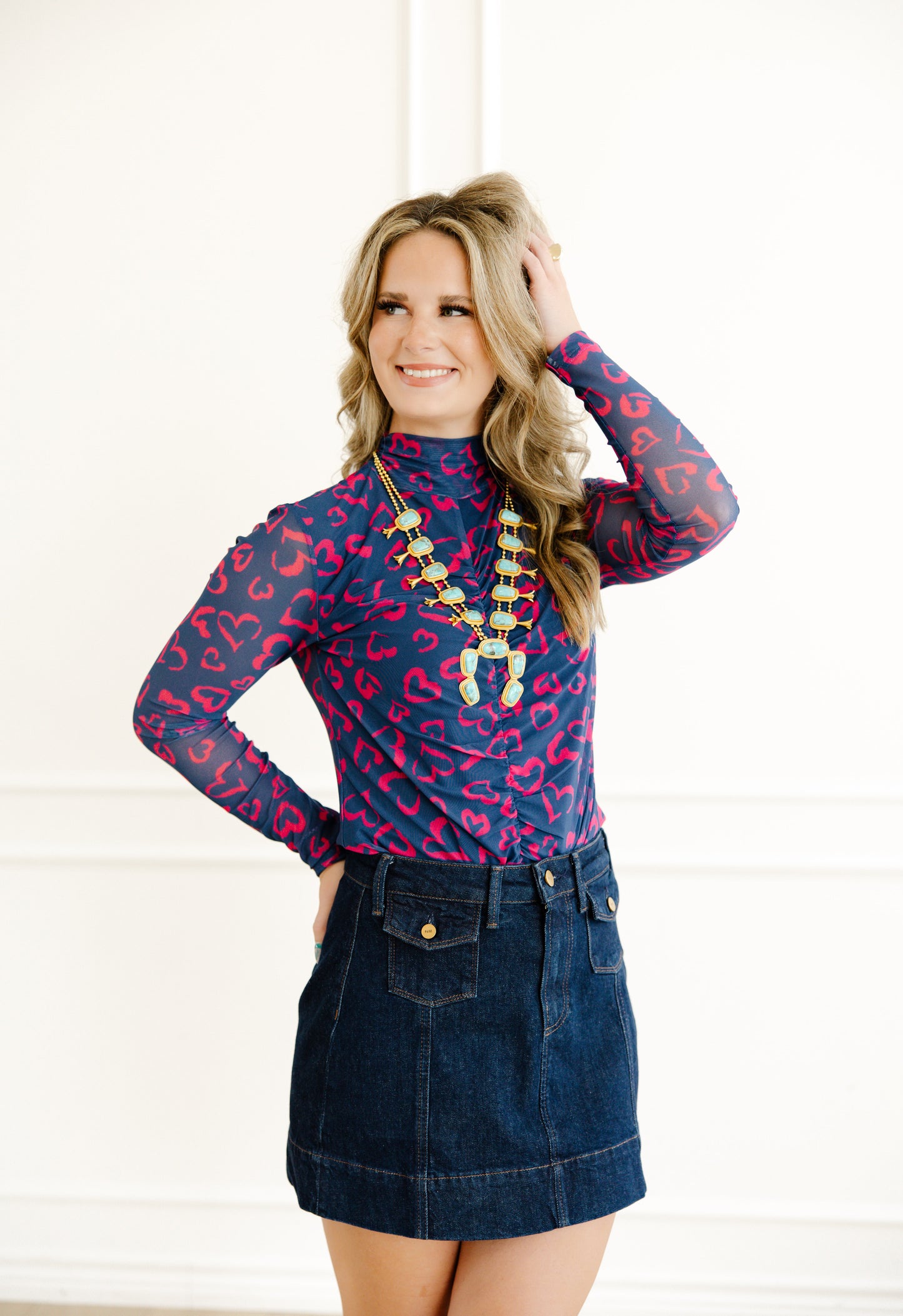 Estate Blue Iris Blouse