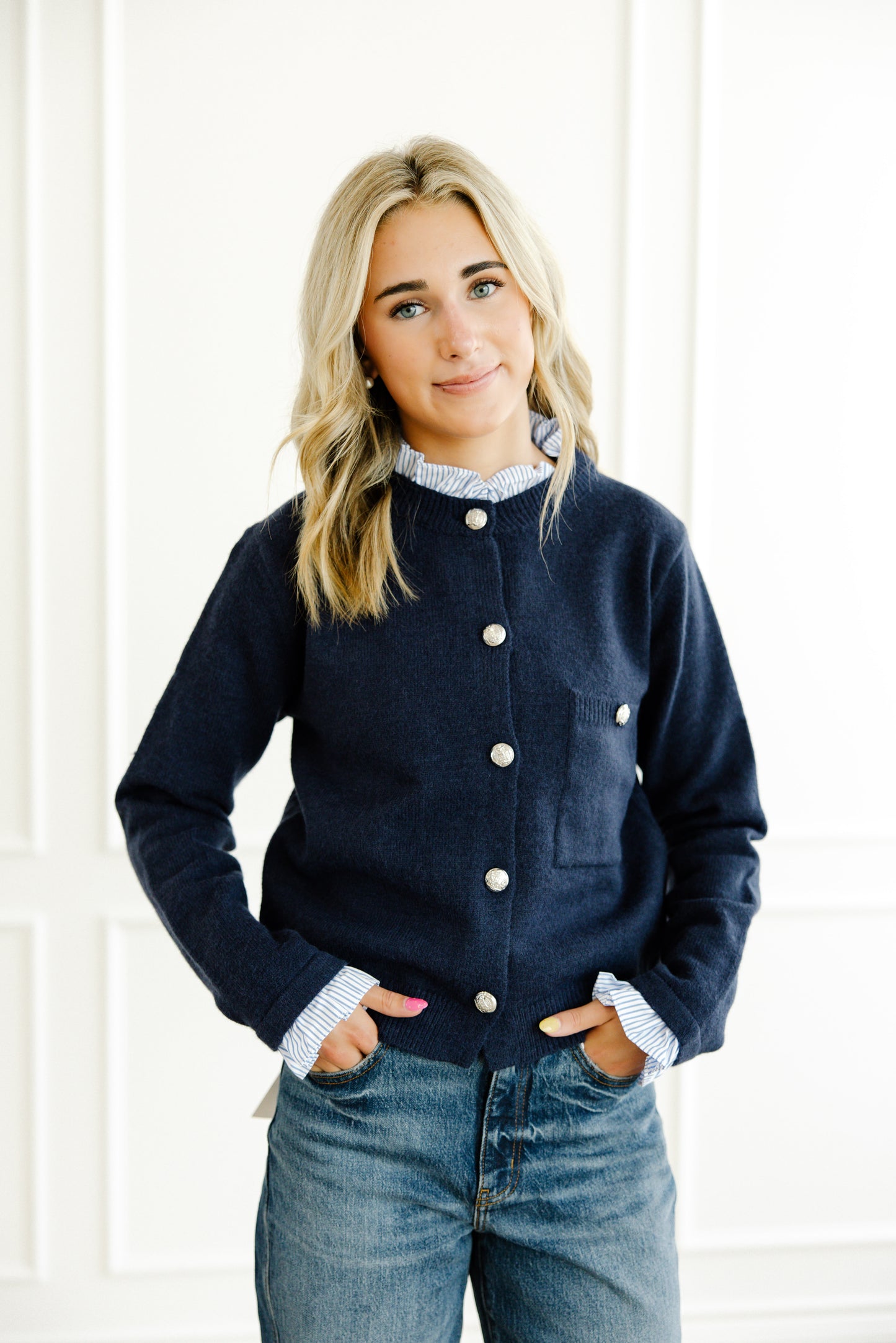 Nautical Life is Calling Cardigan