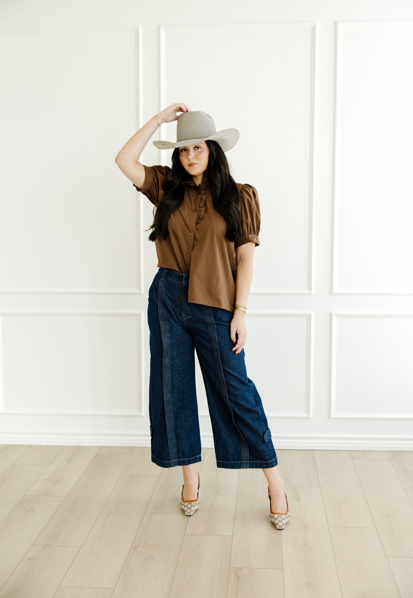 Charlie Button Down Top