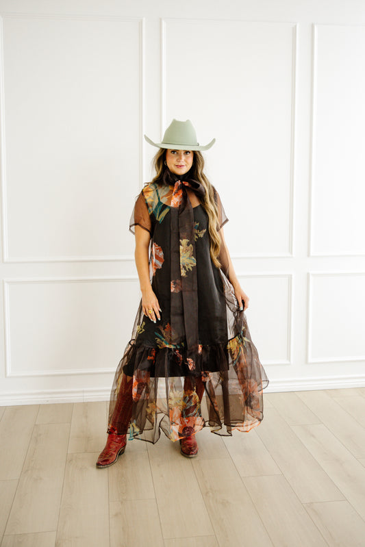 Fall into Me Organza Dress