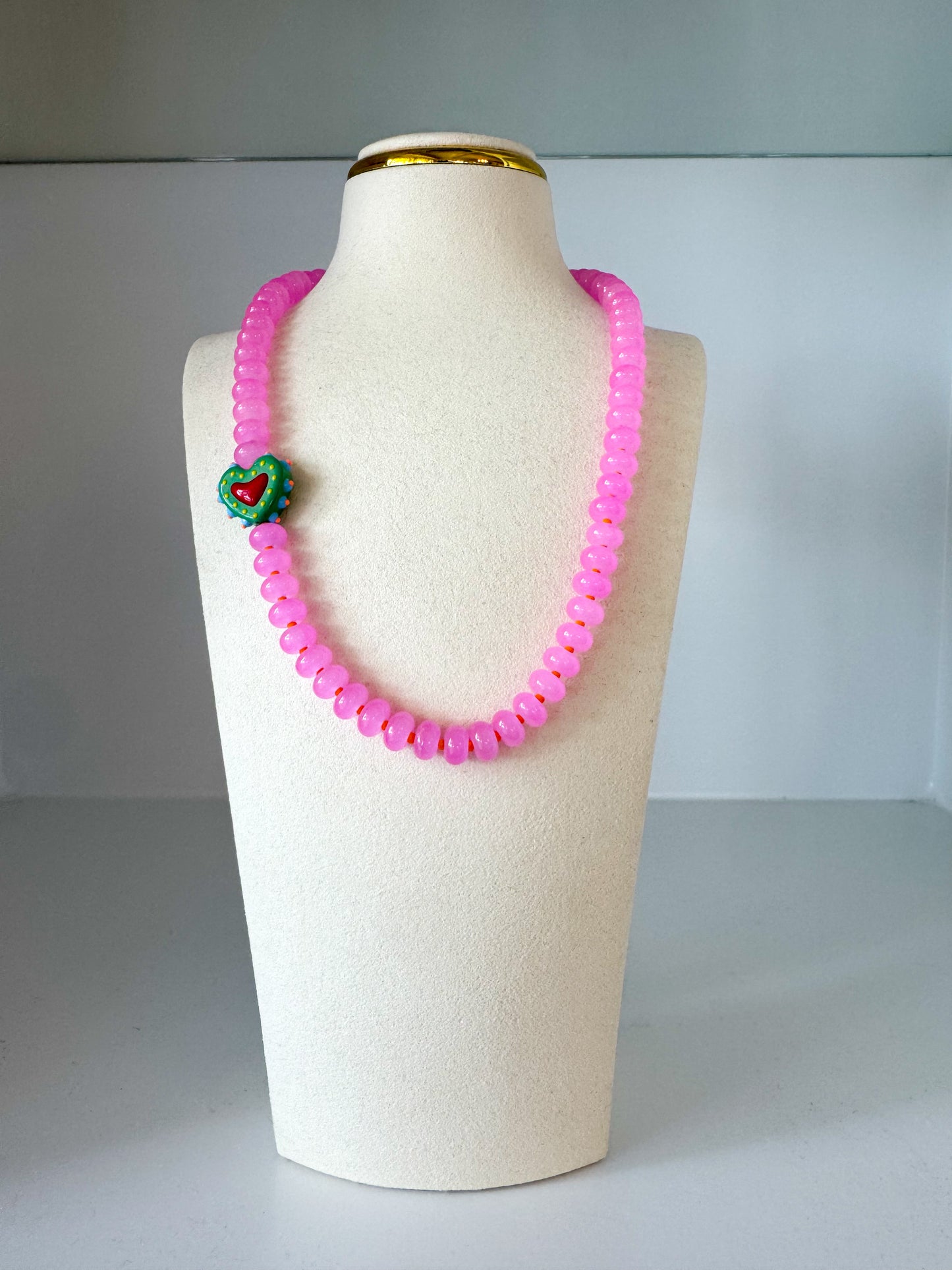 Green Mi Amor Necklace