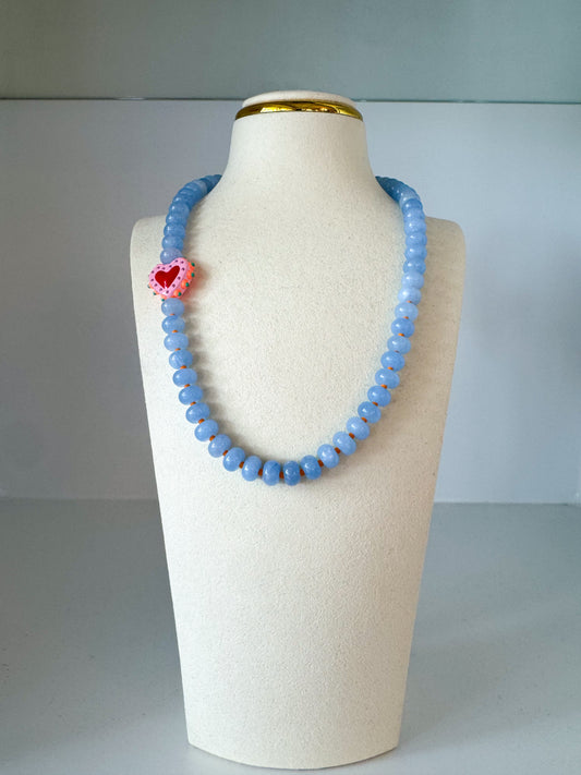 Pink Mi Amor Necklace