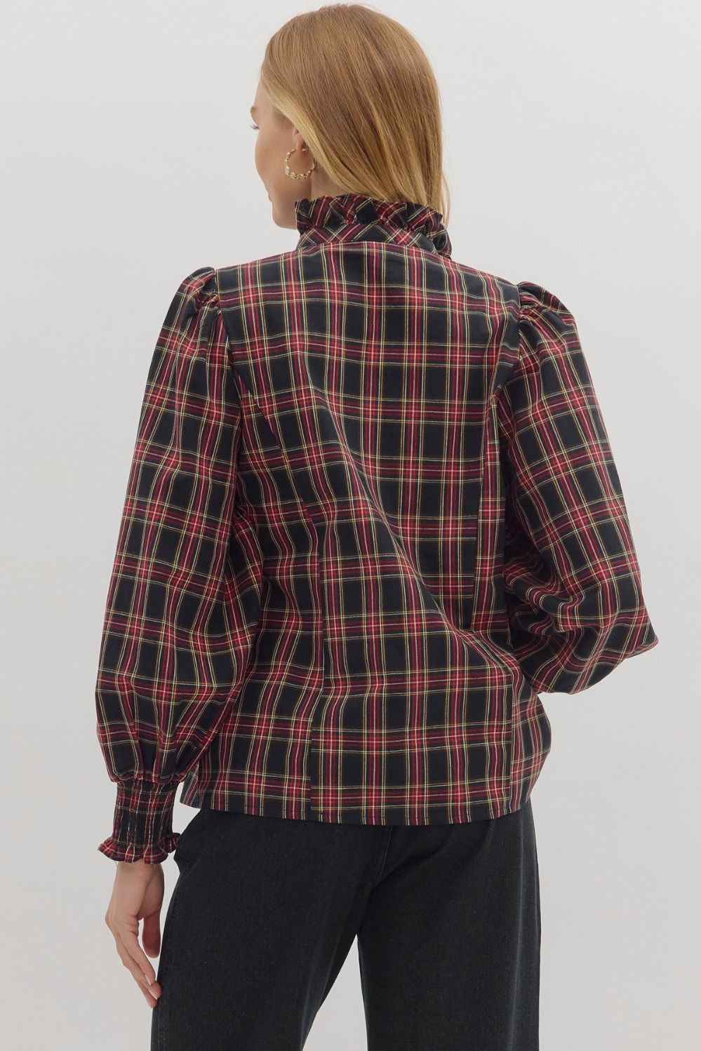 Plaid Perfection Top