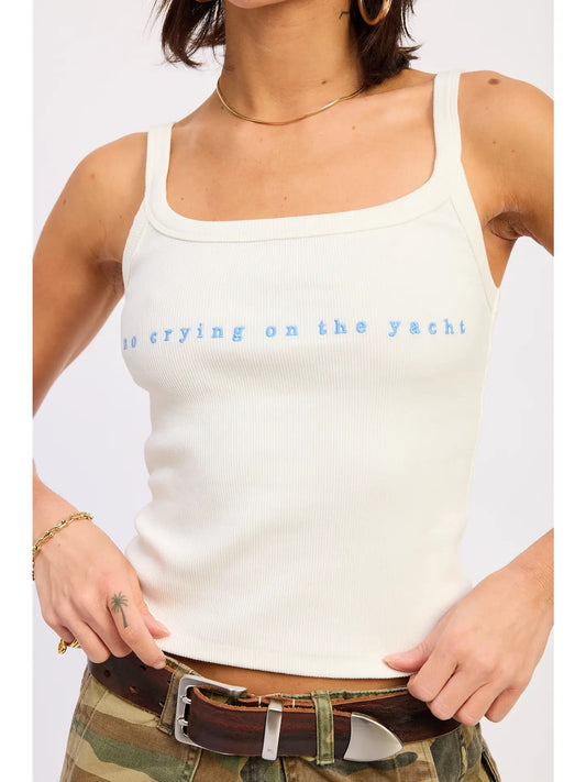 No Crying on the Yacht Tank