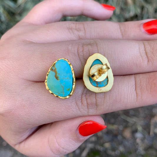 Turquoise Stud Earrings