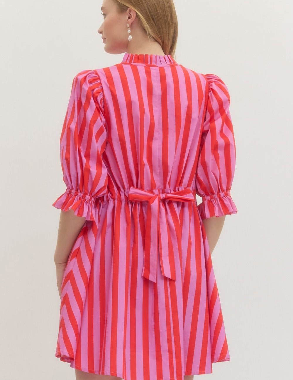 Cecilia Stripe Mini Dress