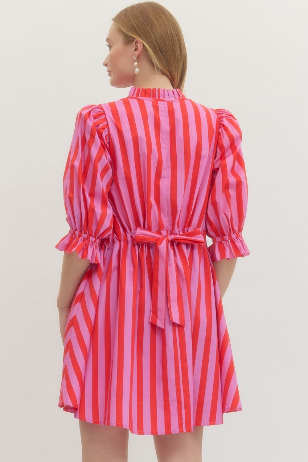 Cecilia Stripe Mini Dress