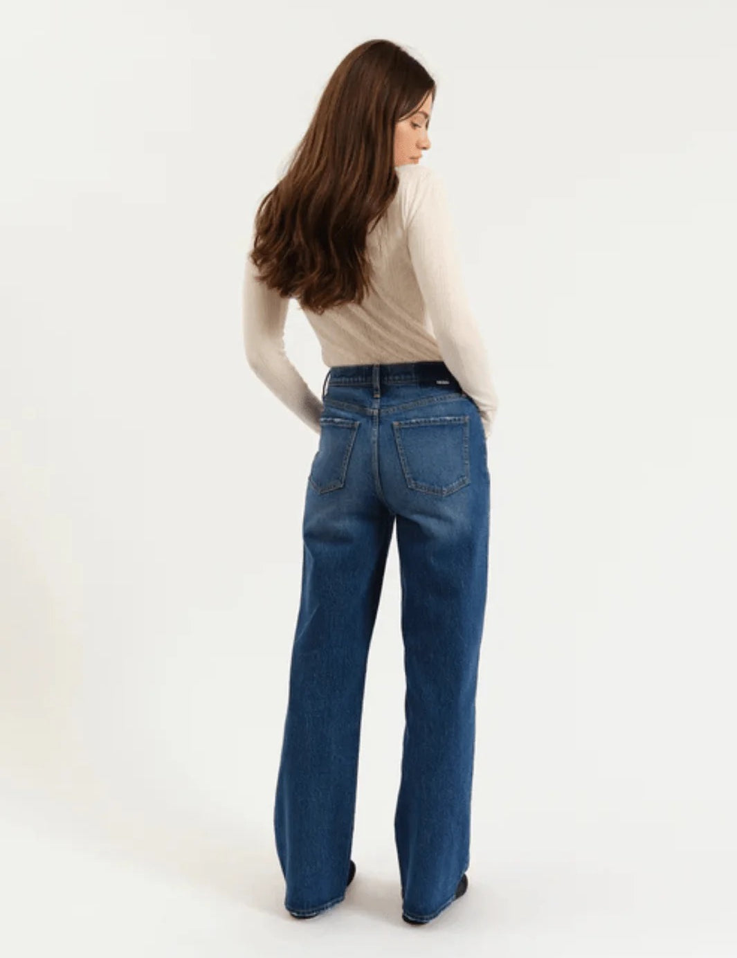 Bright Blue City Straight Jean