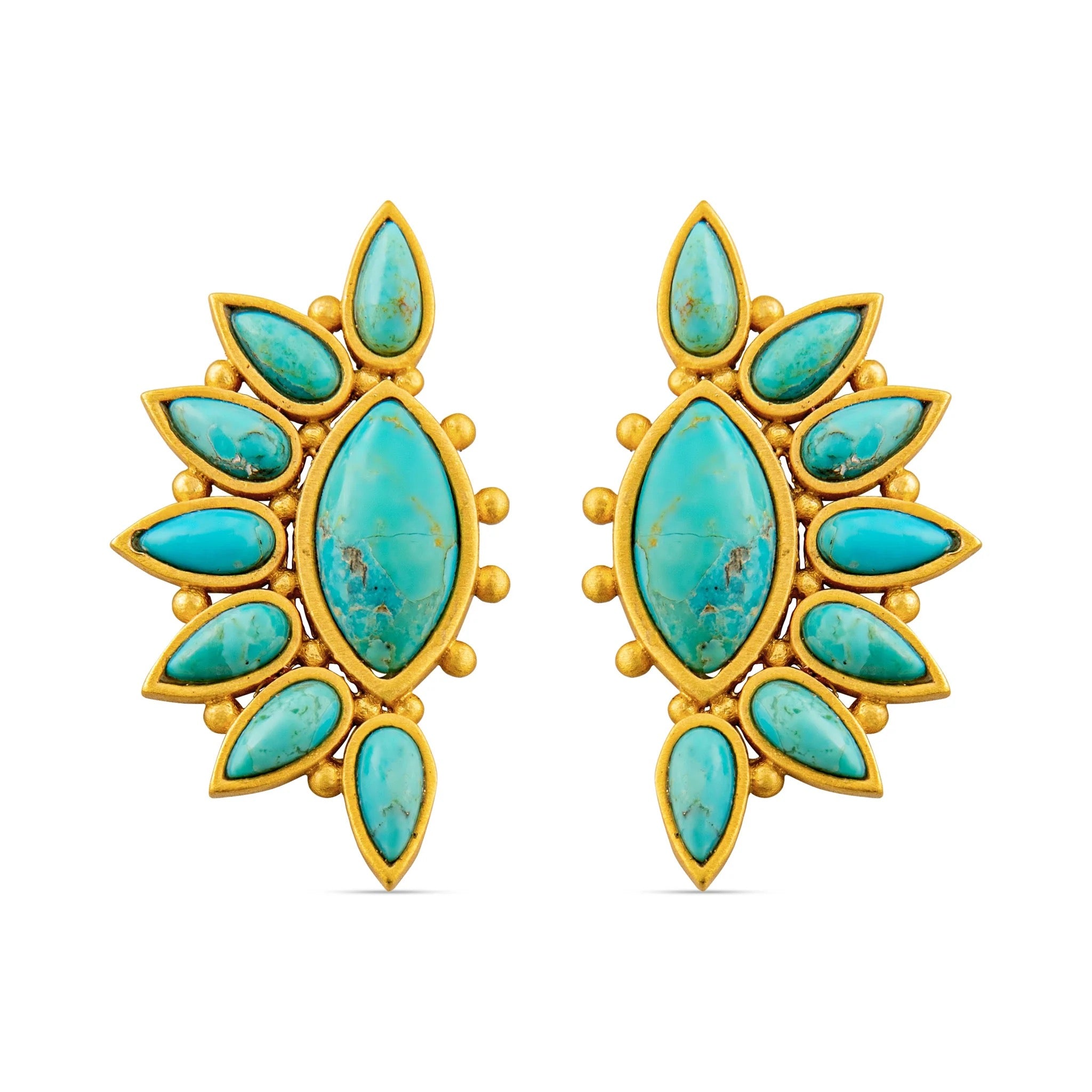 Hummingbird Turquoise Earrings
