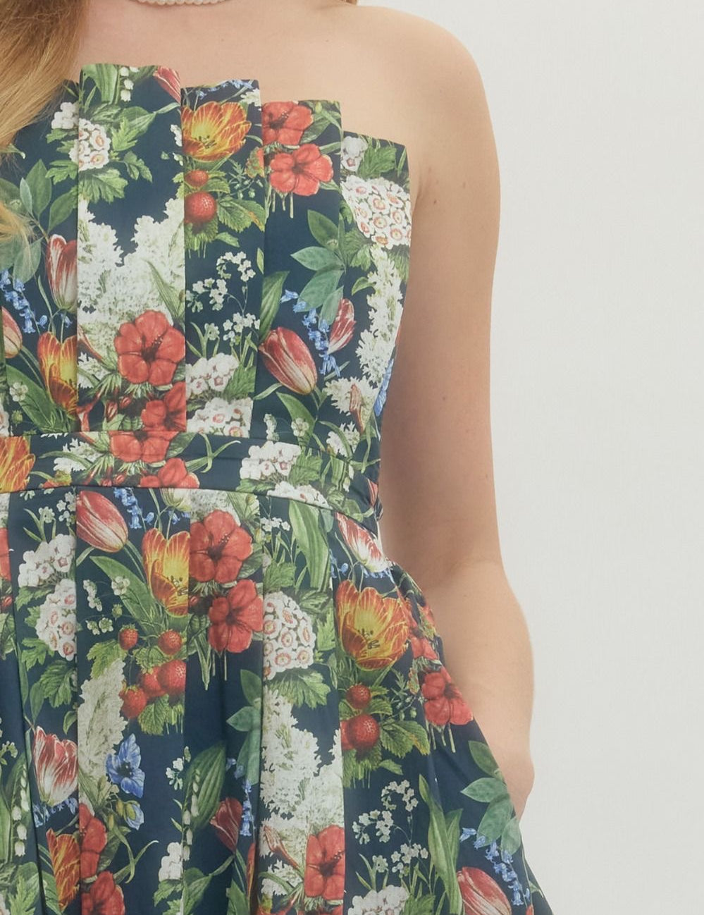 Strawberry Fields Midi Dress