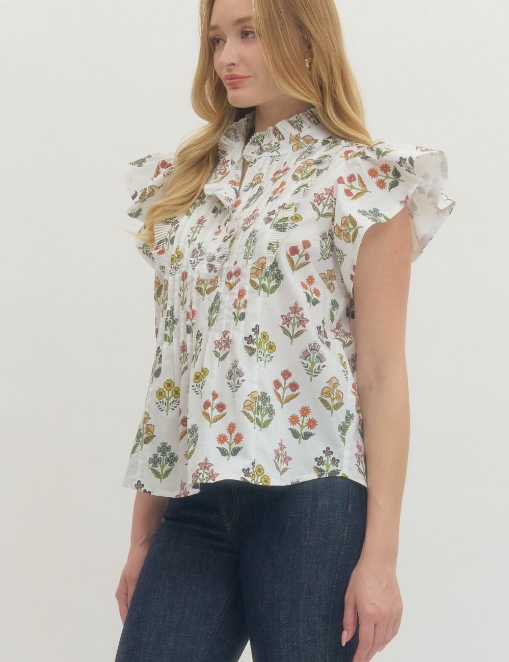 Willow Floral Top