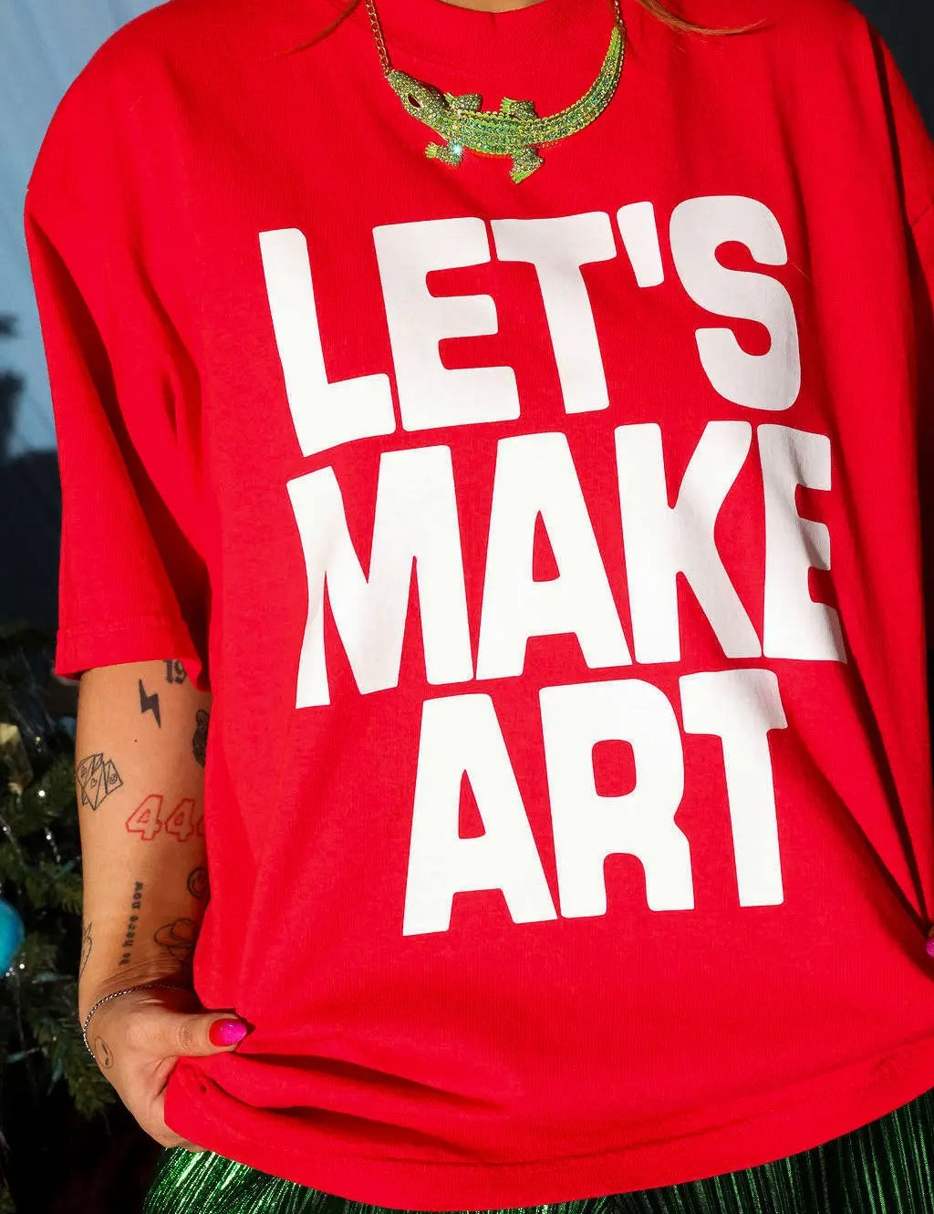 Let's Make Art Tee