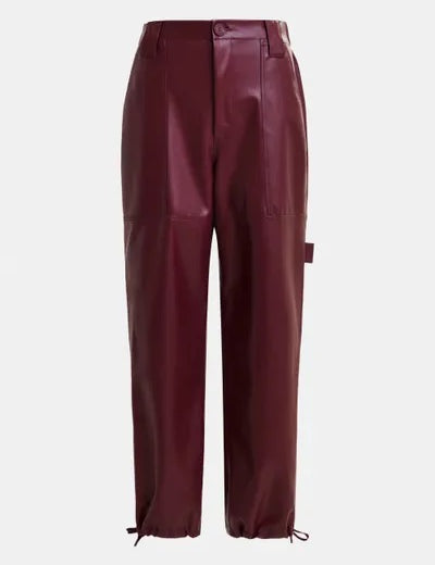 Itao Faux Leather Pants