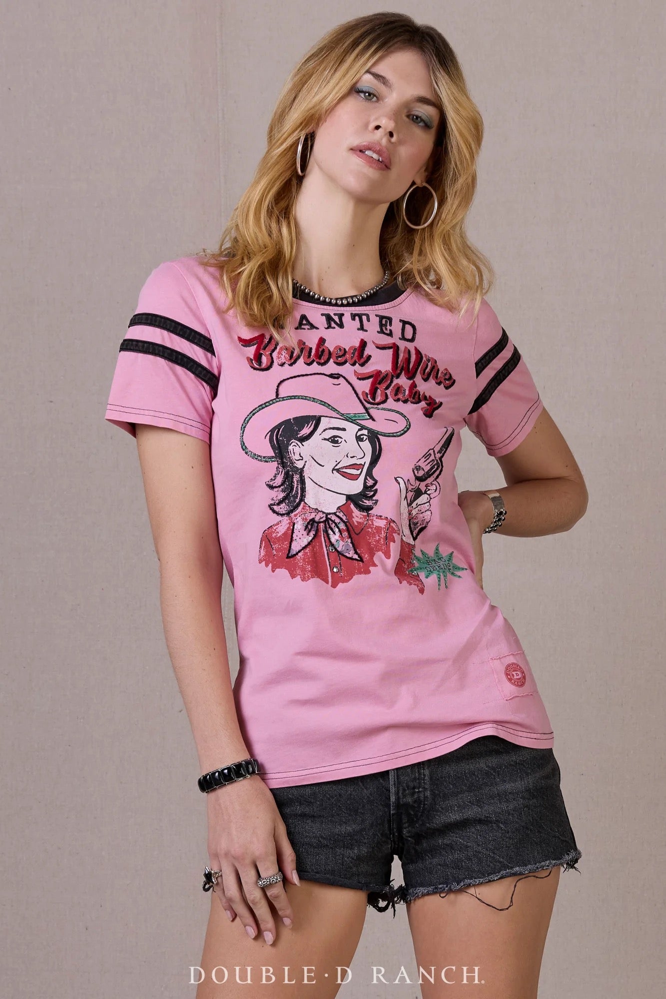 Barbed Wire Baby Tee