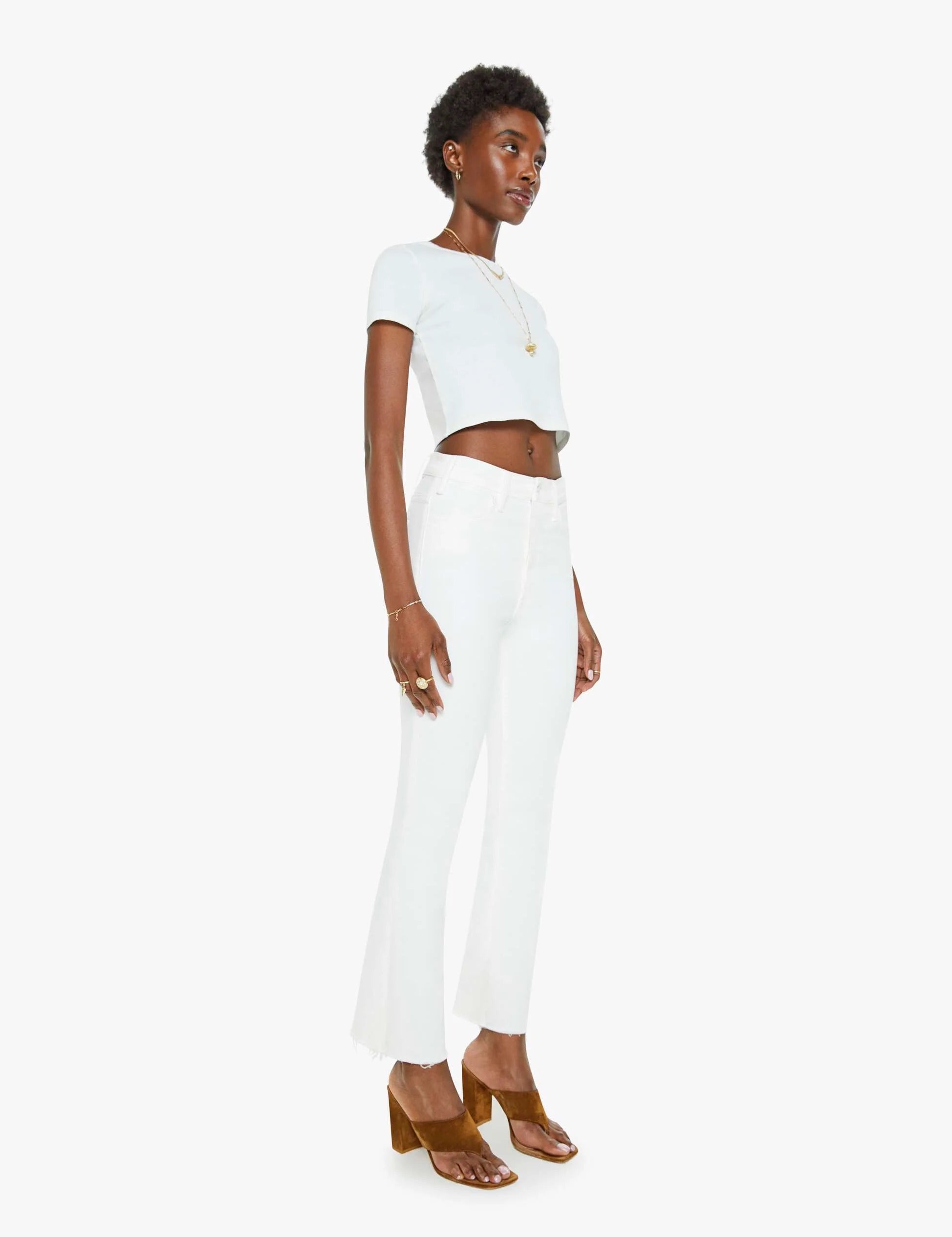 Hustler Ankle Fray Jean
