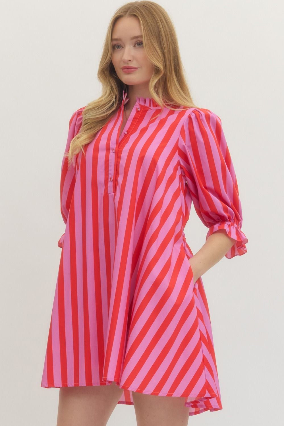 Cecilia Stripe Mini Dress